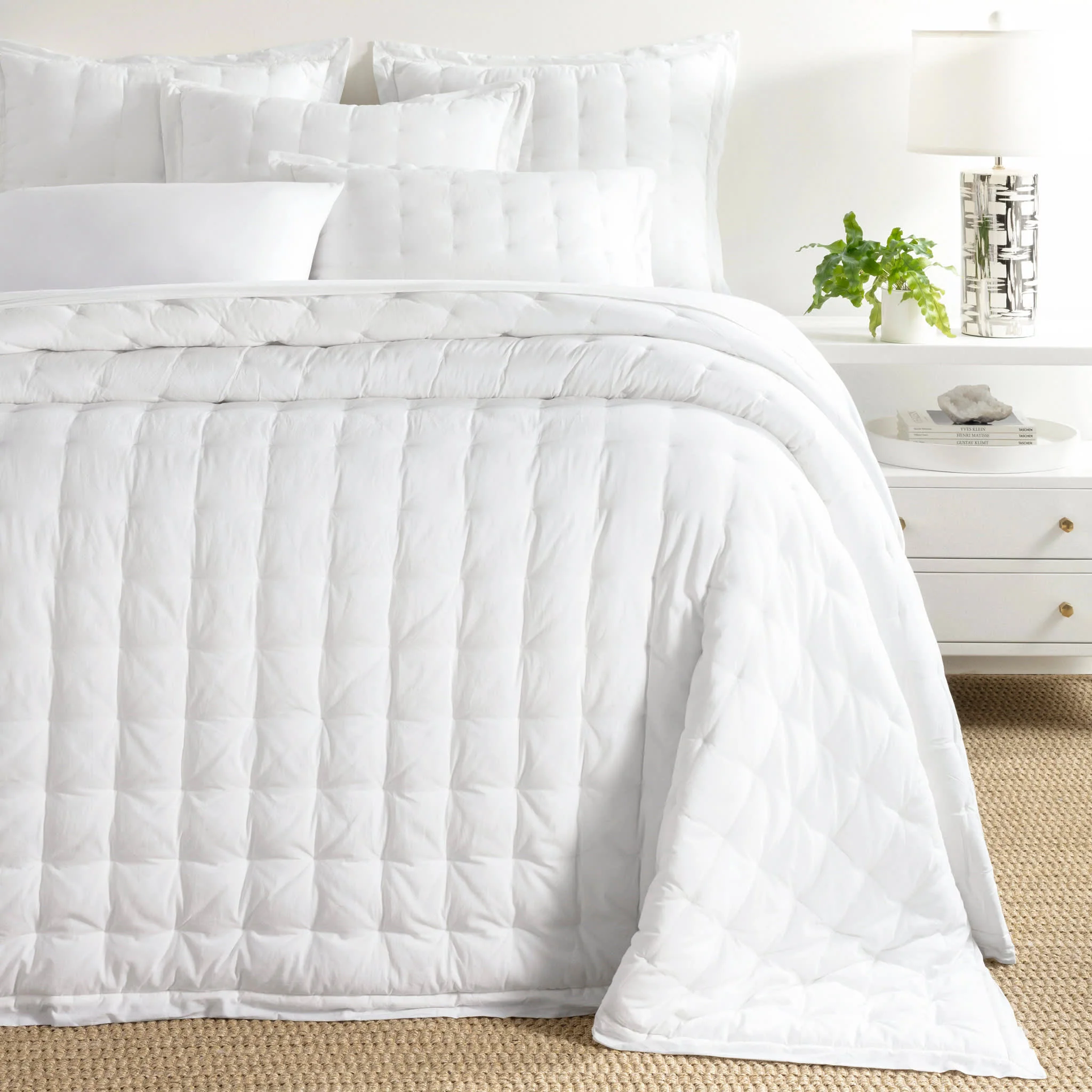 Cozy Cotton Puff | White