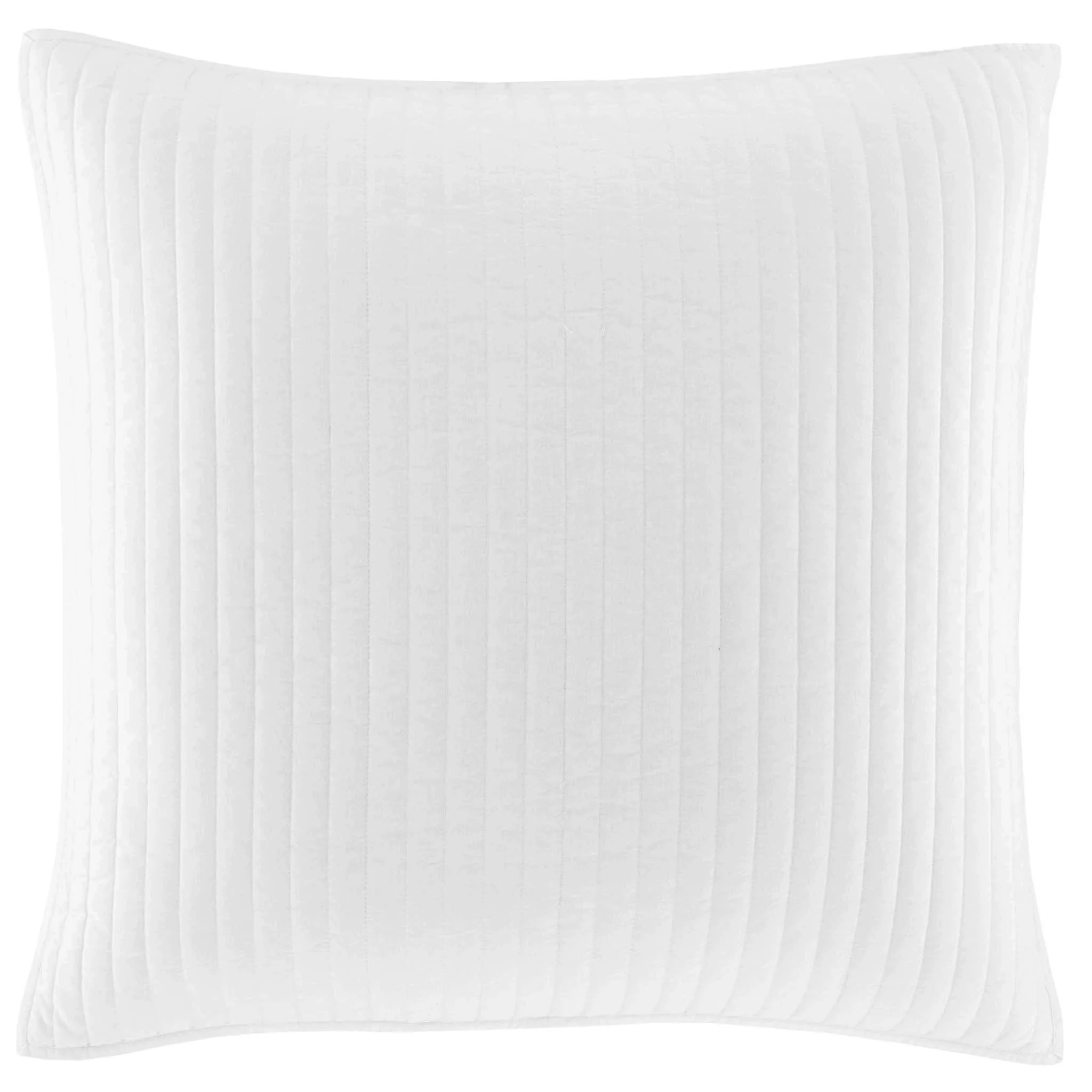Cozy Cotton Quilted Sham | White - Image 4