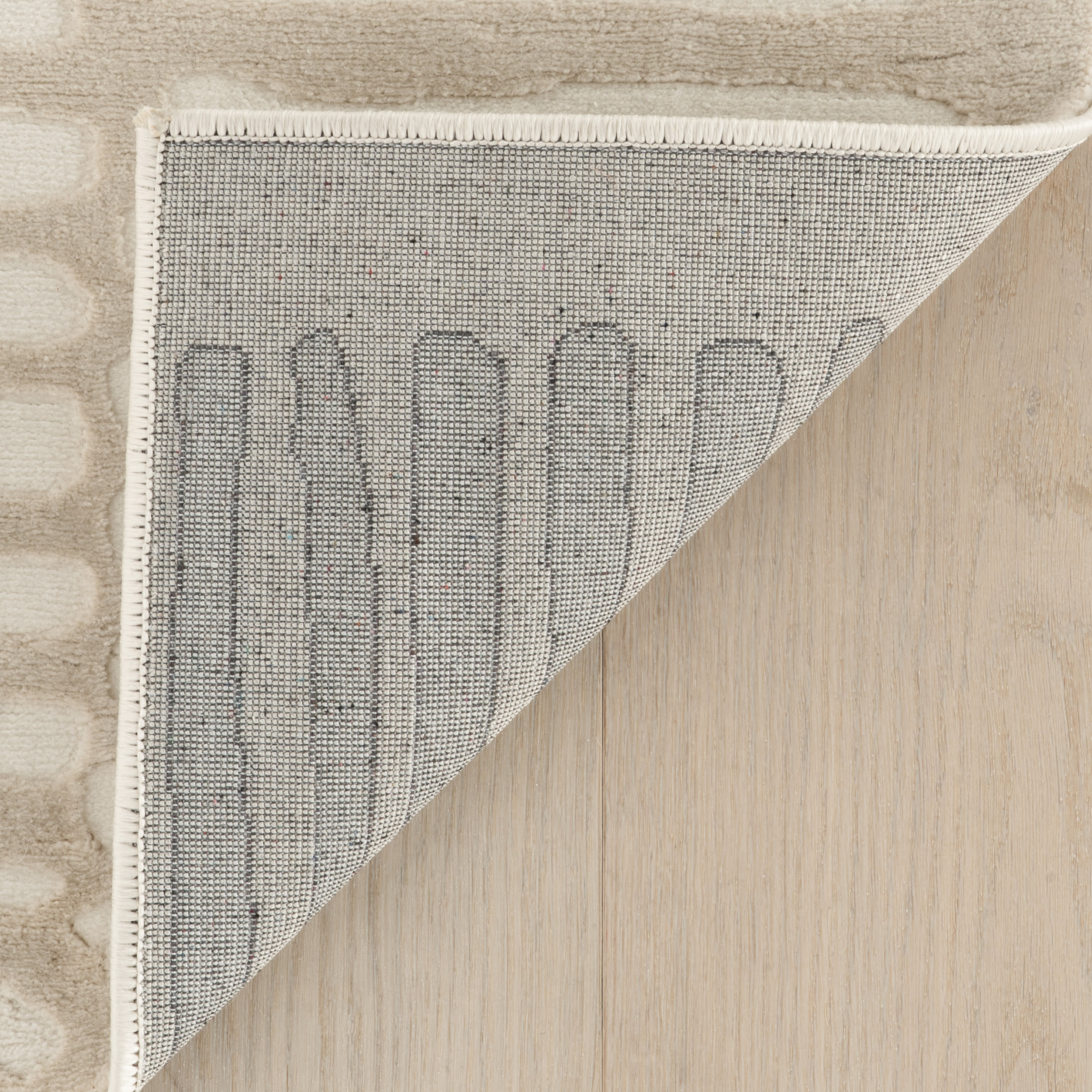 Cranbury Plush Textured Washable Rug | Cream - Image 7