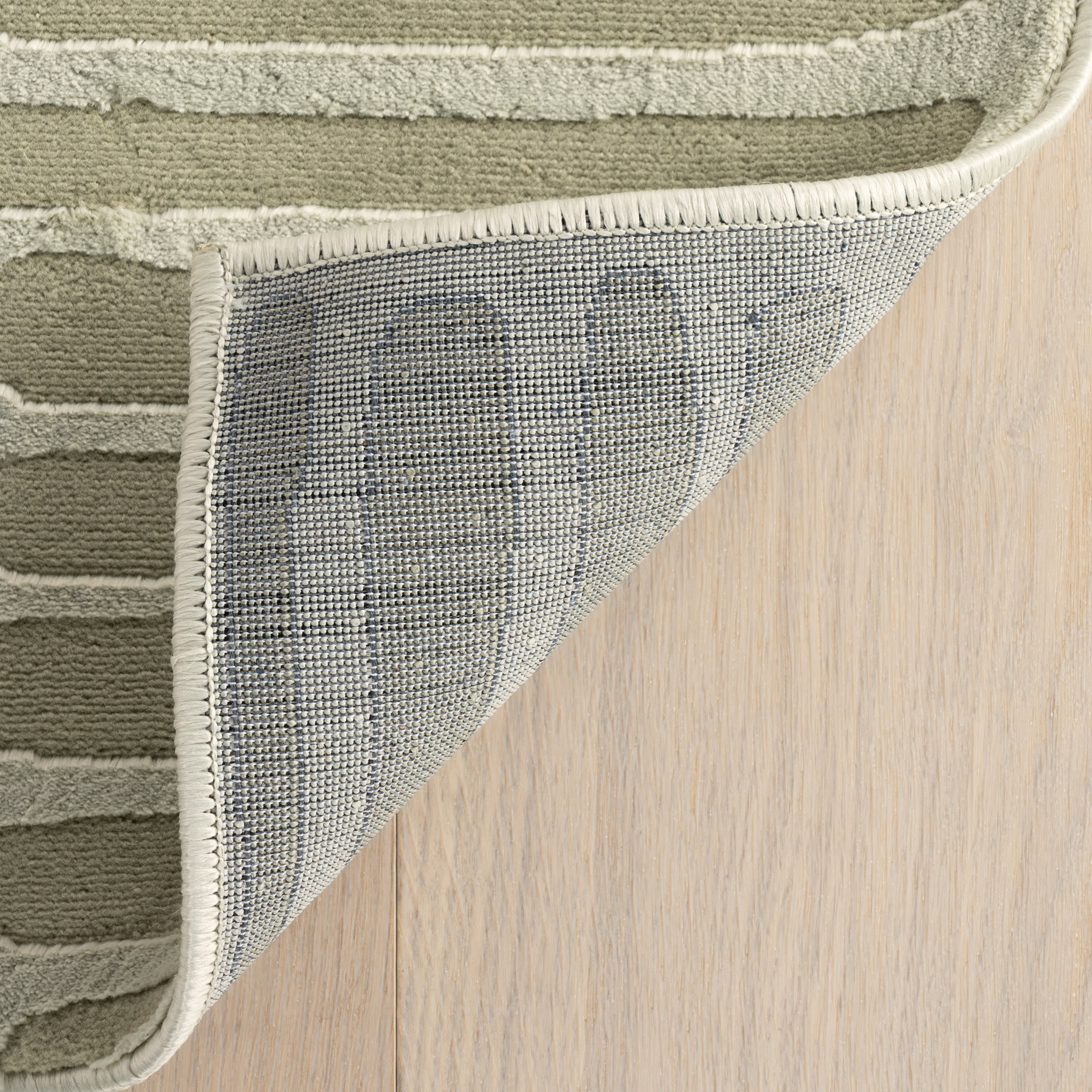 Cranbury Plush Textured Washable Rug | Light Green - Image 5