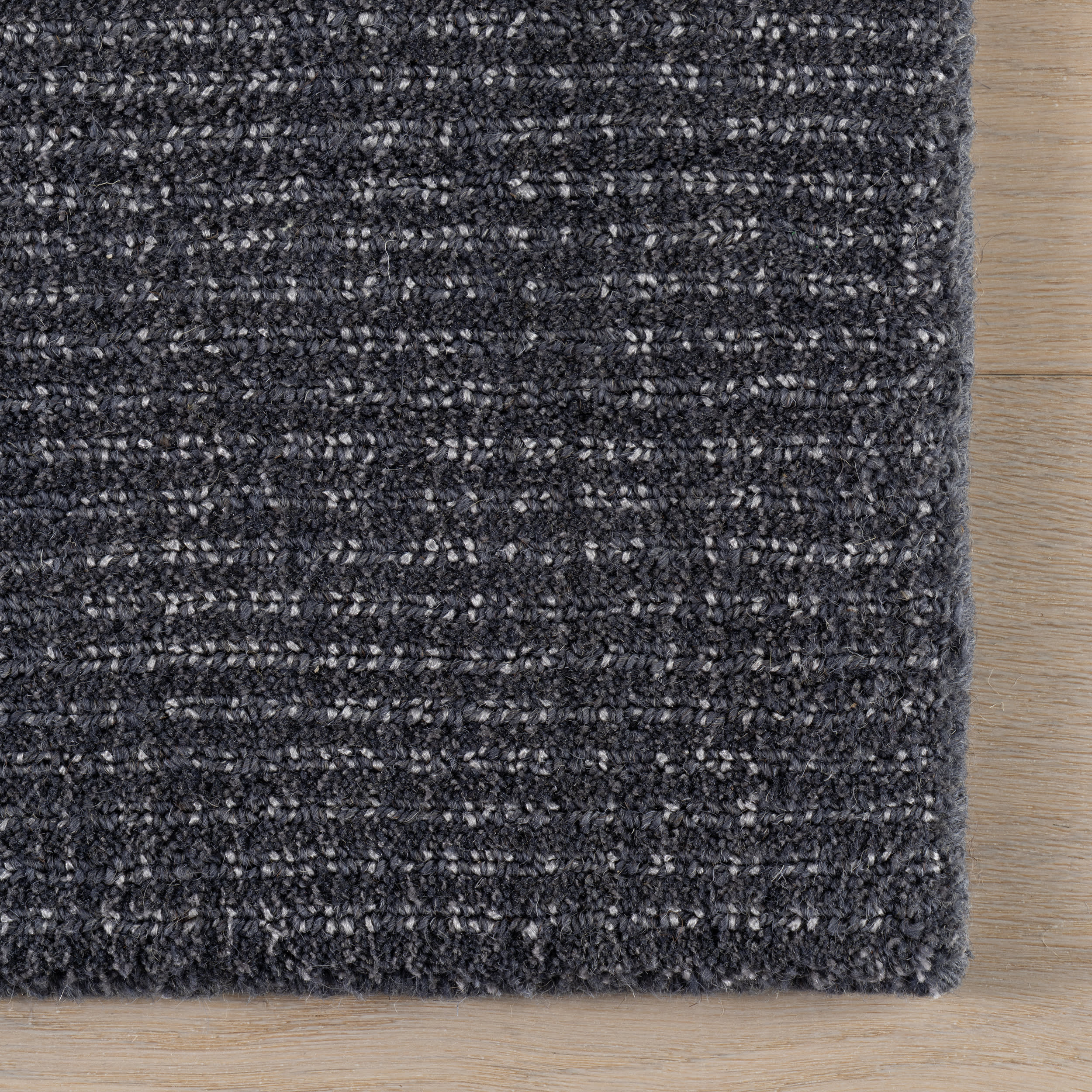 Crosby Solid Wool Rug by Nate Berkus | Slate Blue - Image 4