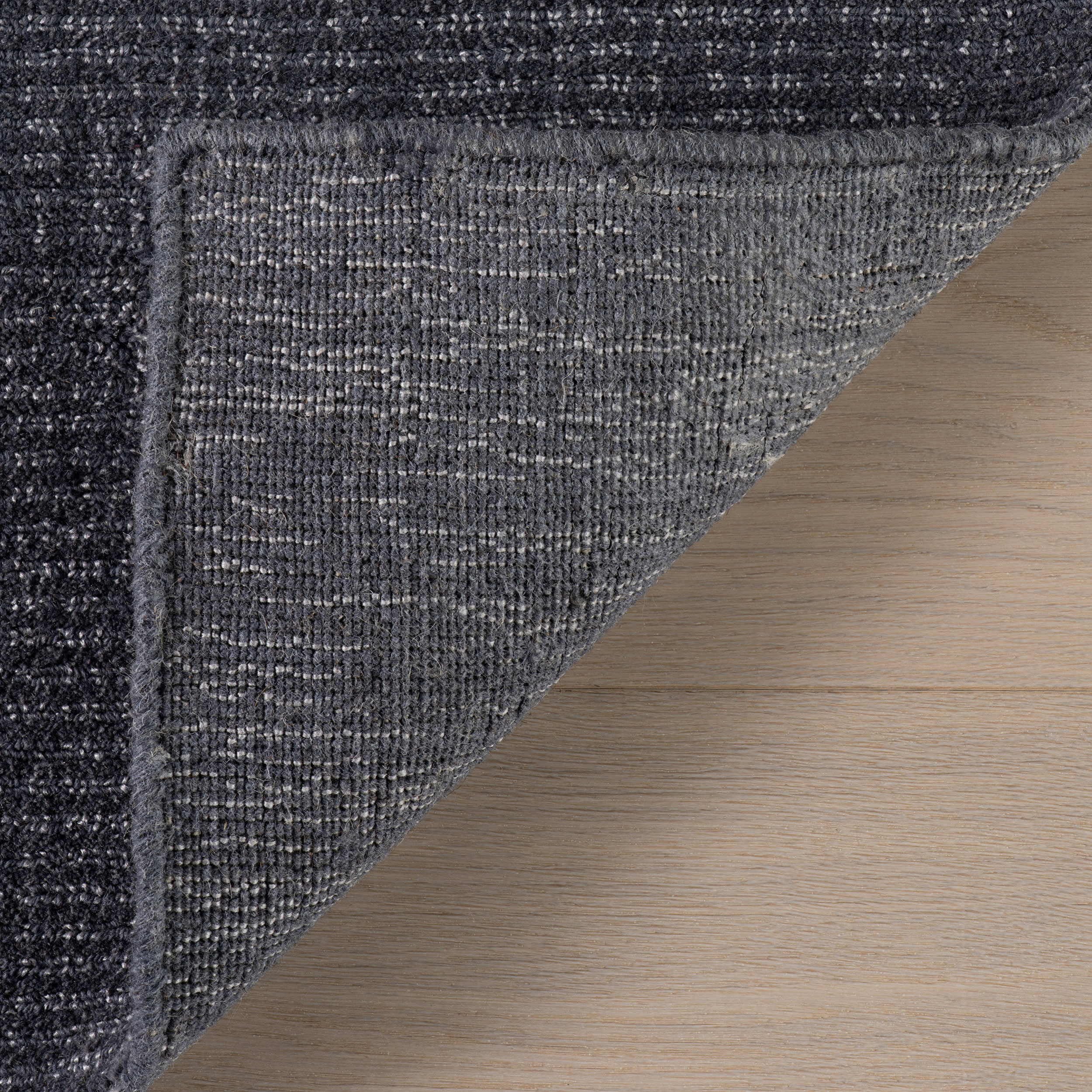 Crosby Solid Wool Rug by Nate Berkus | Slate Blue - Image 6