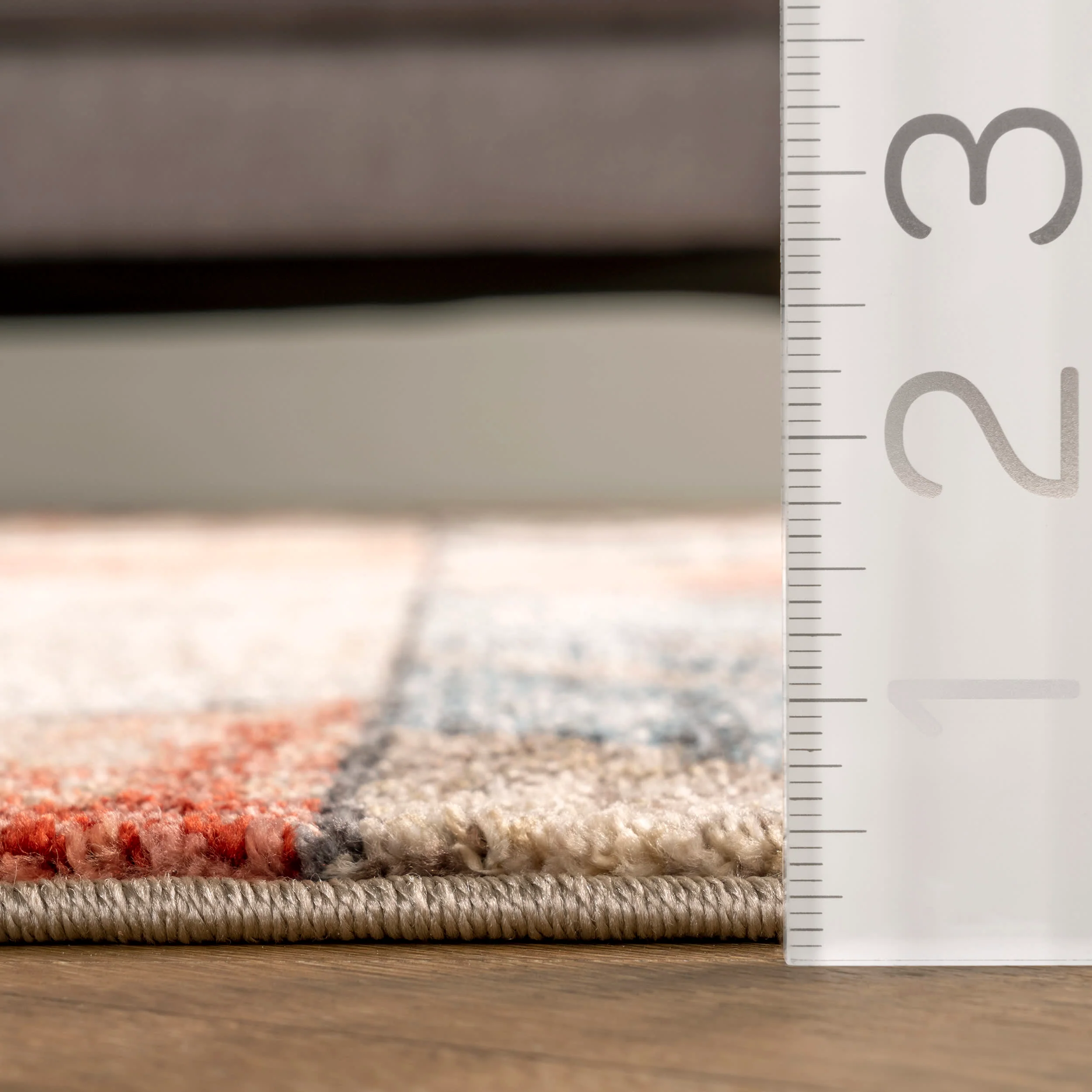 Cubist Stripes Rug | Ivory - Image 5