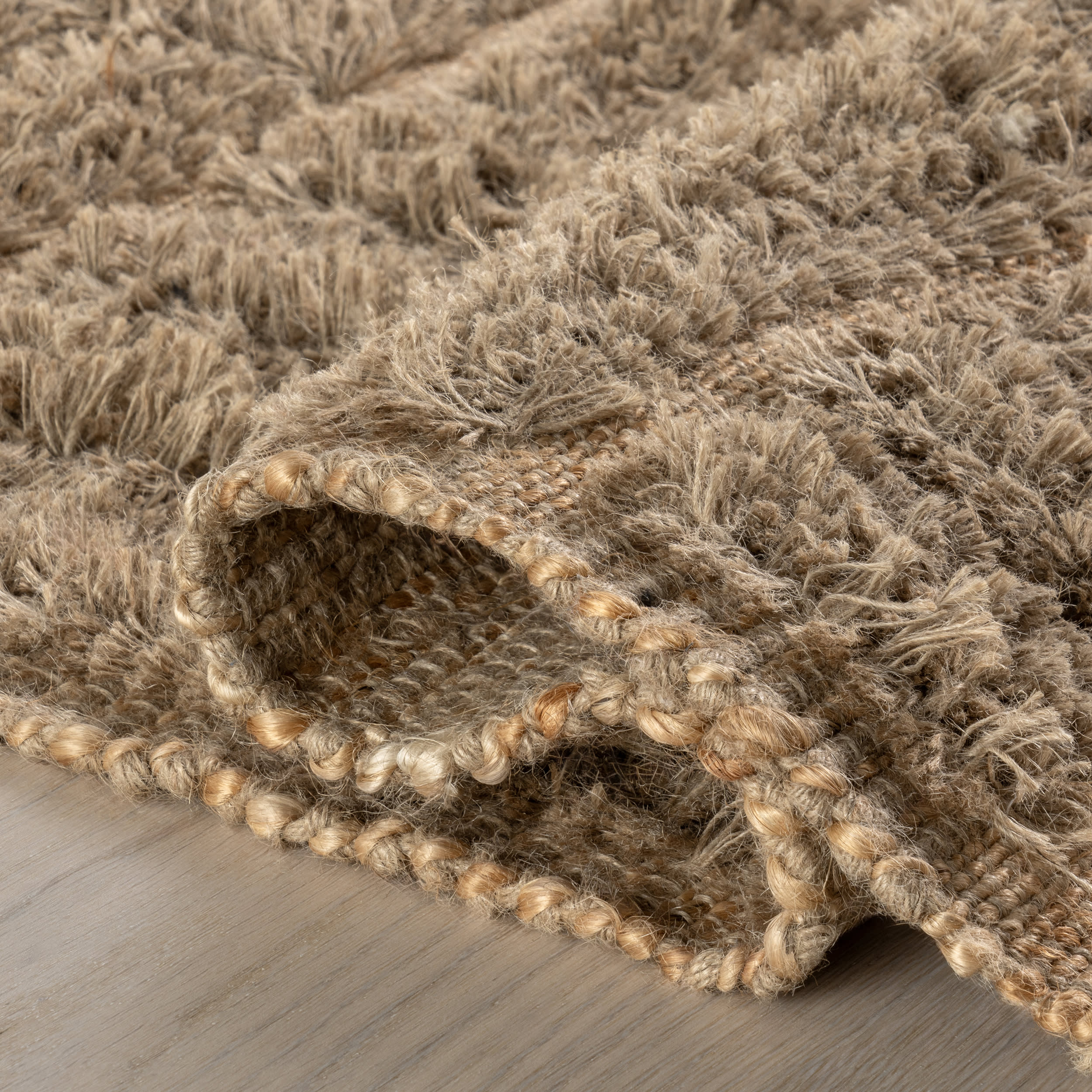 Cynthia Textured Jute Rug | Natural - Image 9