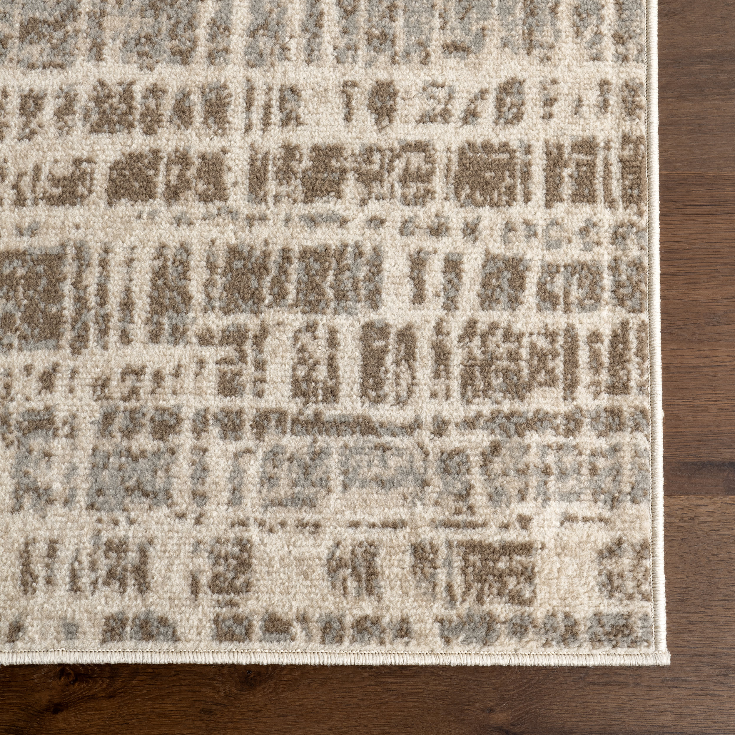 Dahlia Modern Abstract Area Rug | Beige - Image 4