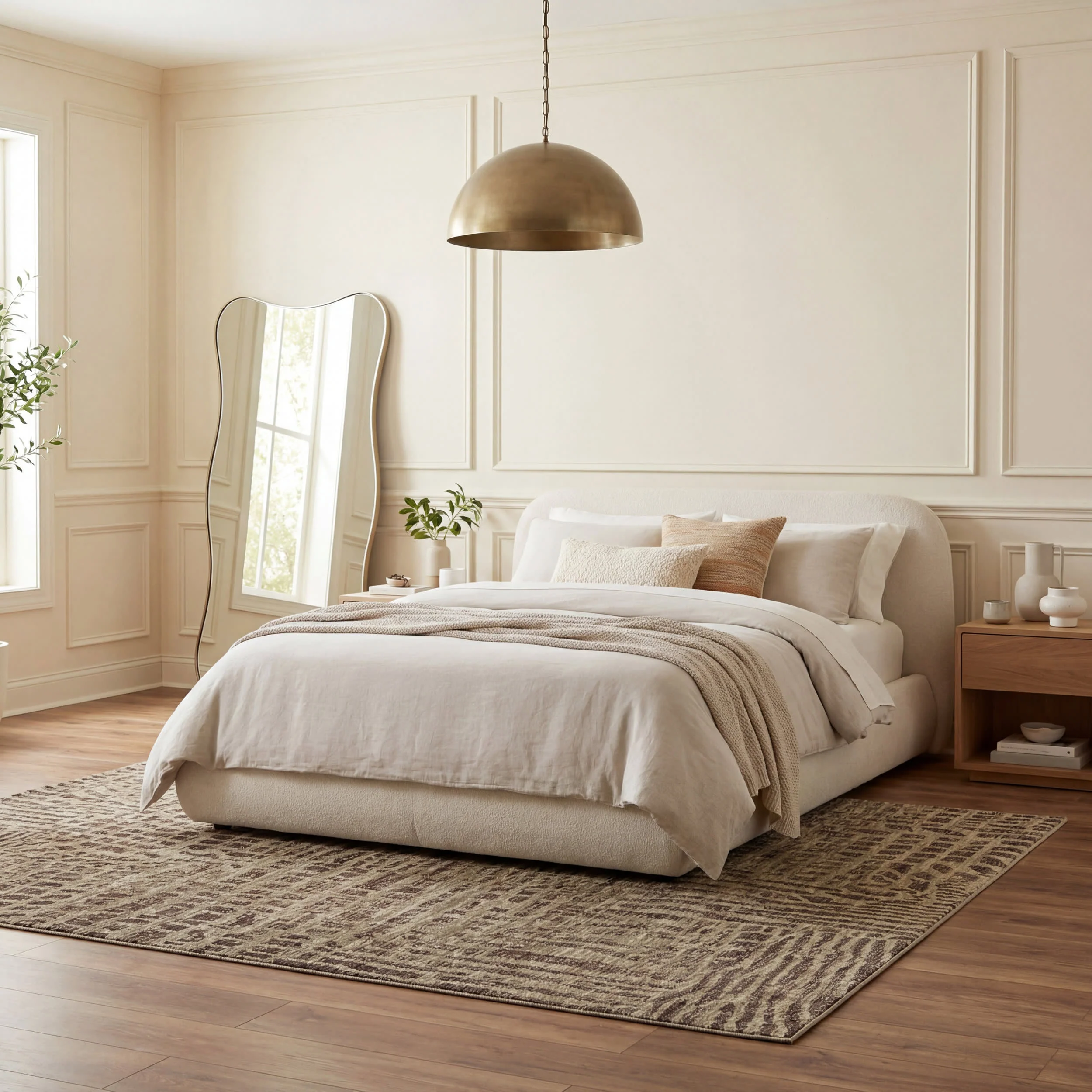 Dashline Modern Animal Print Rug | Green - Image 10