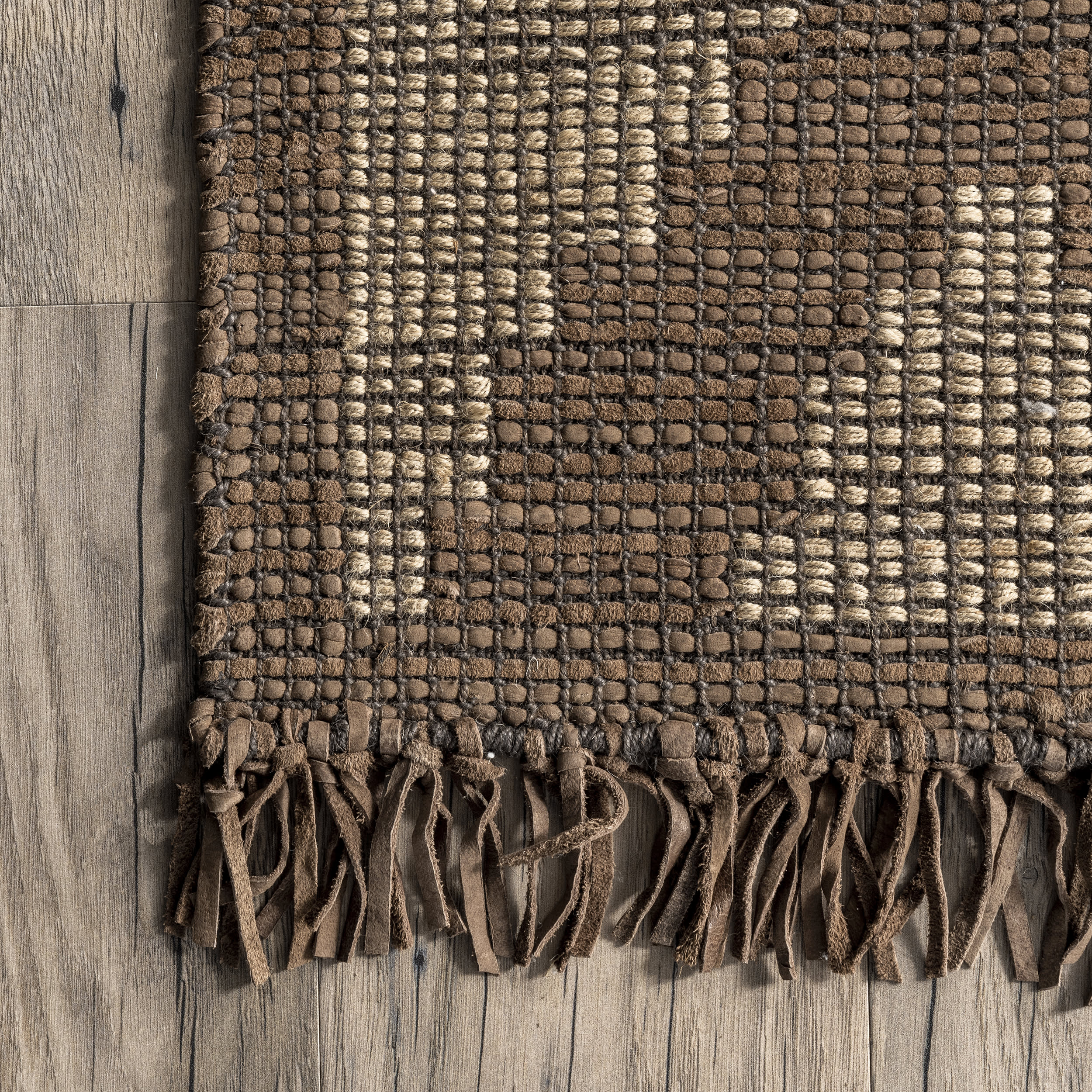 Debbie Tuareg Mat Rug | Natural - Image 3