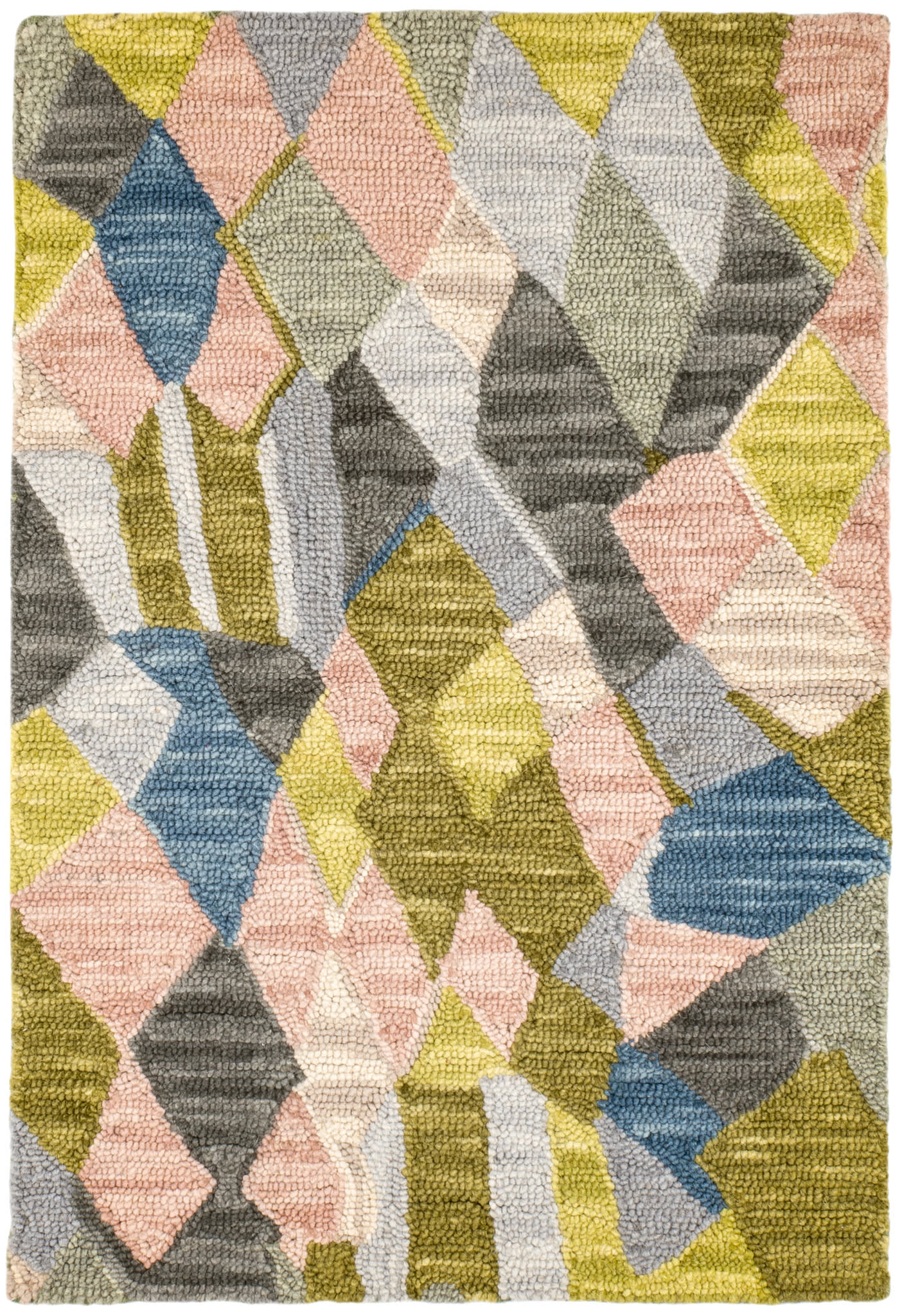 Deer Leap Hand Hooked Wool Rug | Coral - Image 9