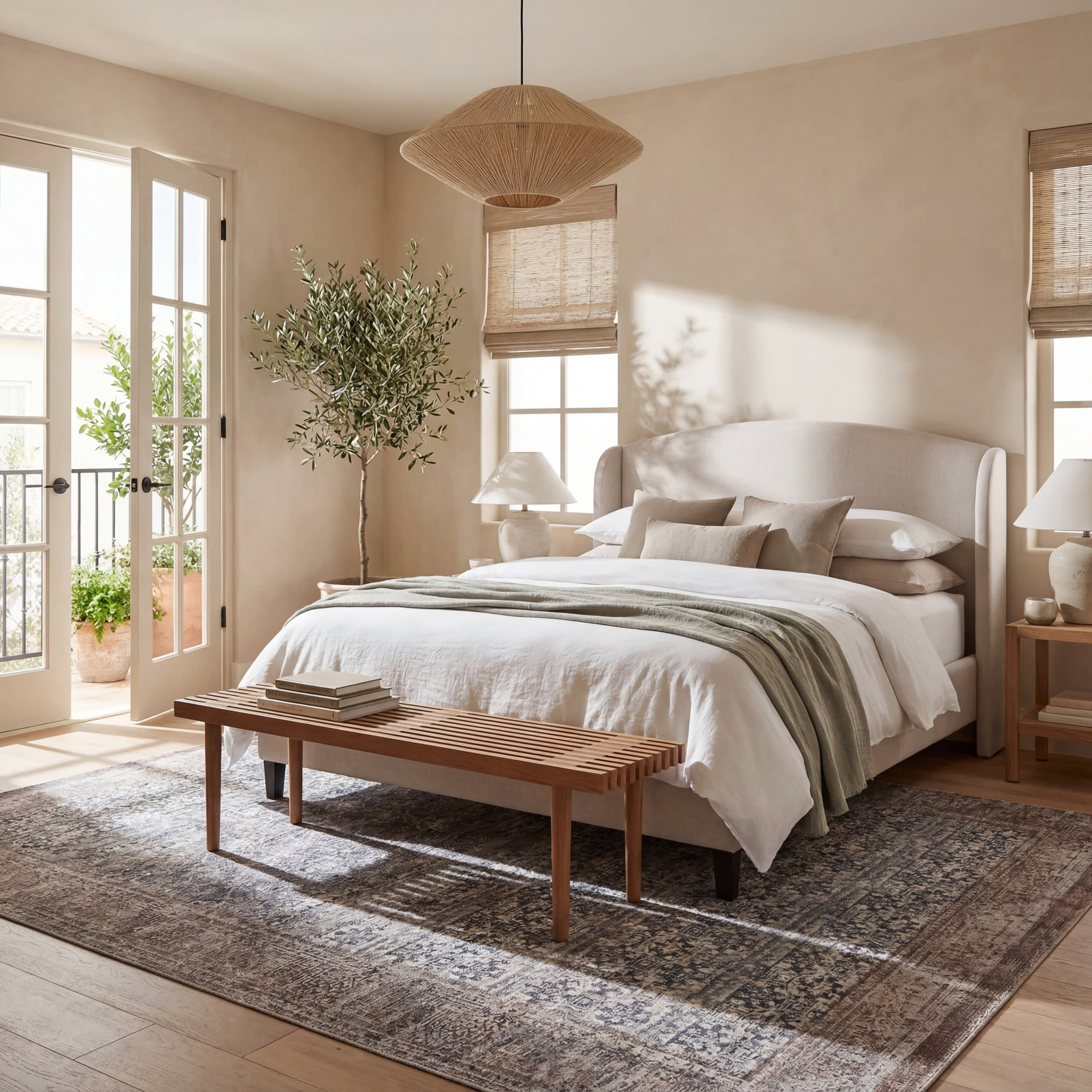 Delph Vintage & Distressed Washable Rug | Brown - Image 9