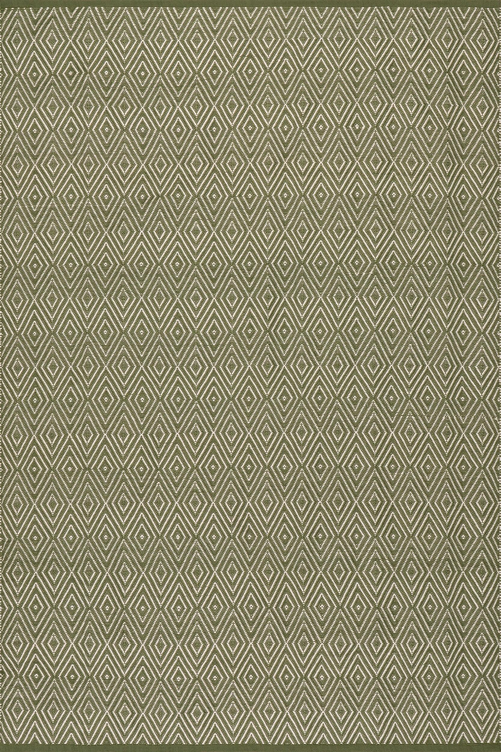 Diamond Handwoven Indoor/Outdoor Rug | Sage