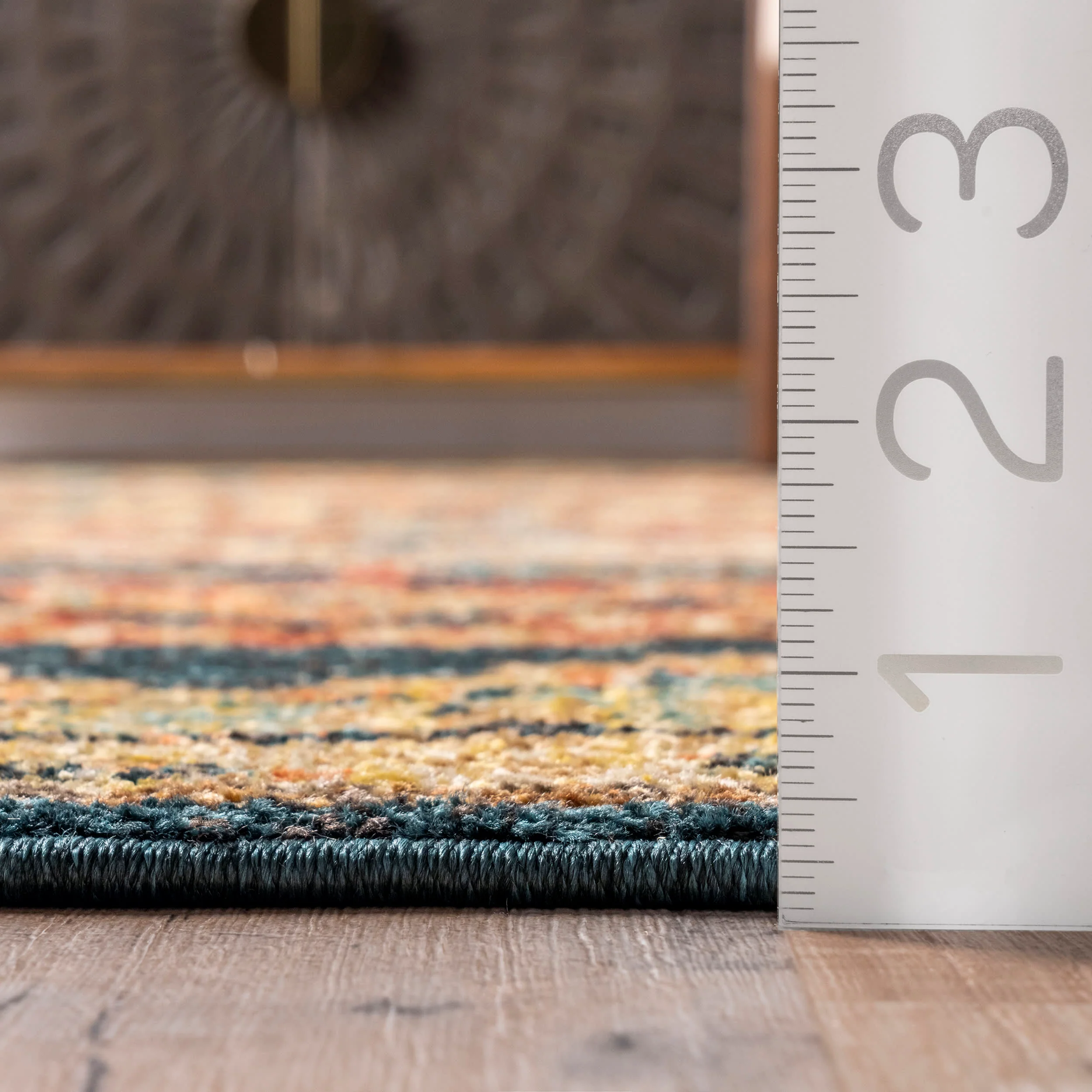 Diamond Medallion Rug | Green - Image 5