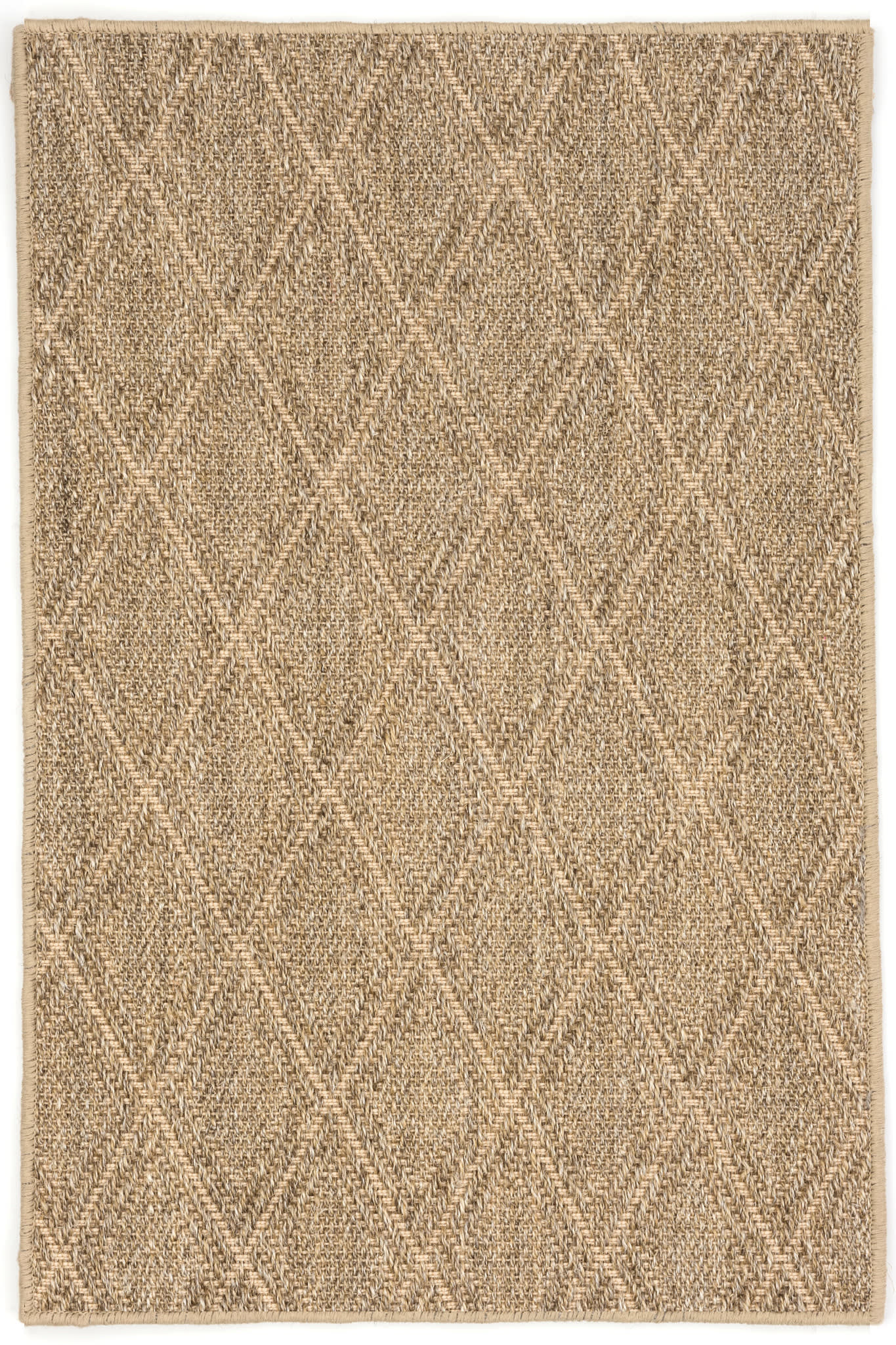 Diamond Woven Sisal Rug | Natural