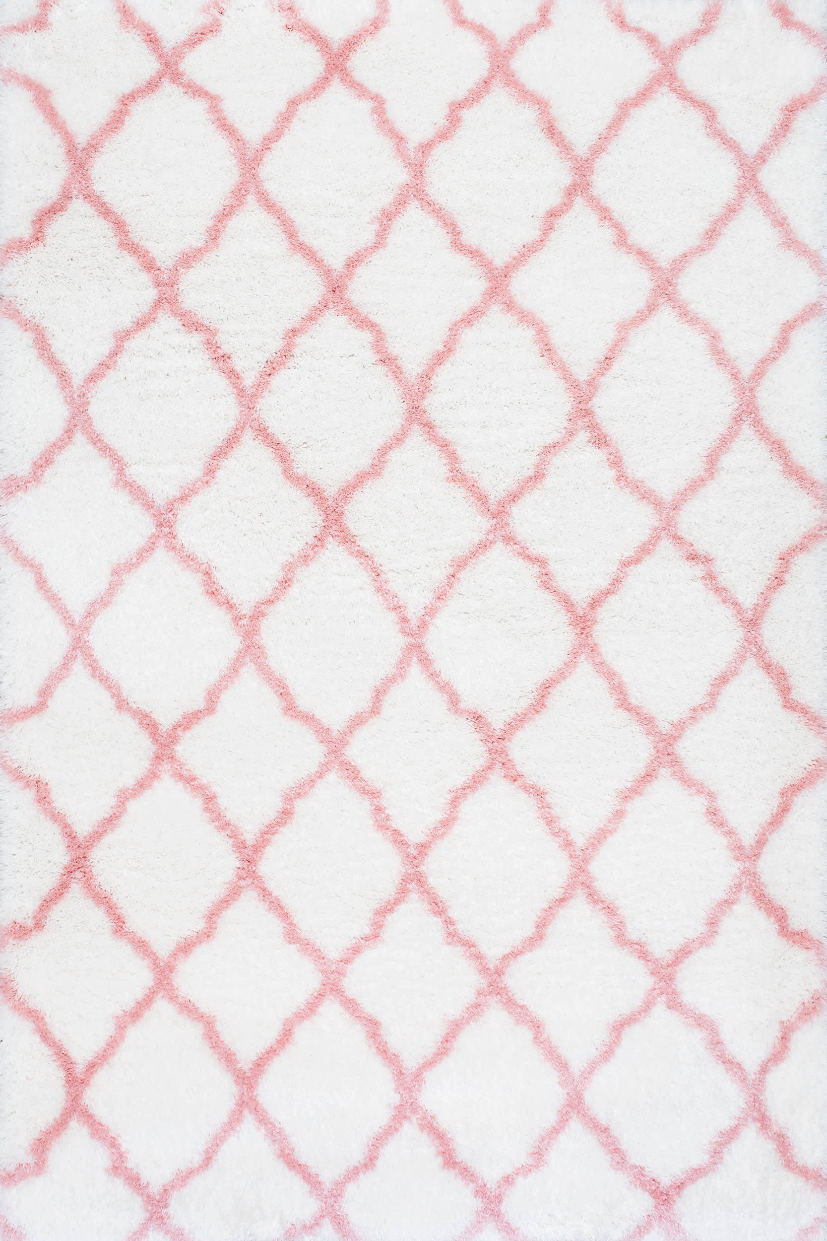 Diamond Rug | Baby Pink