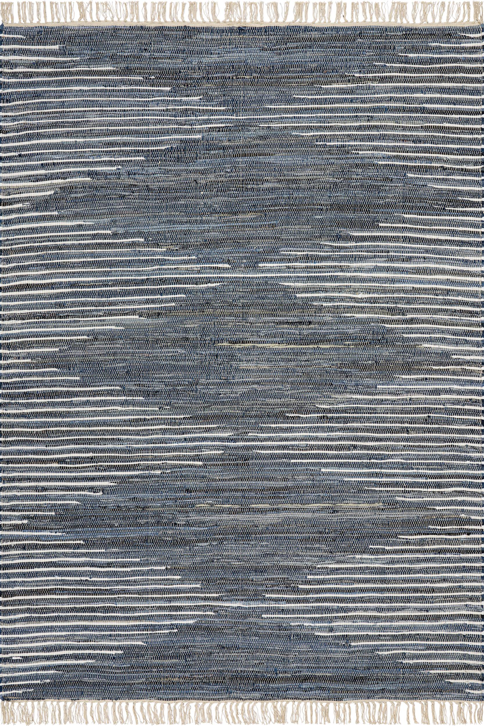 Dira Denim Bohemian Diamond Rug | Blue