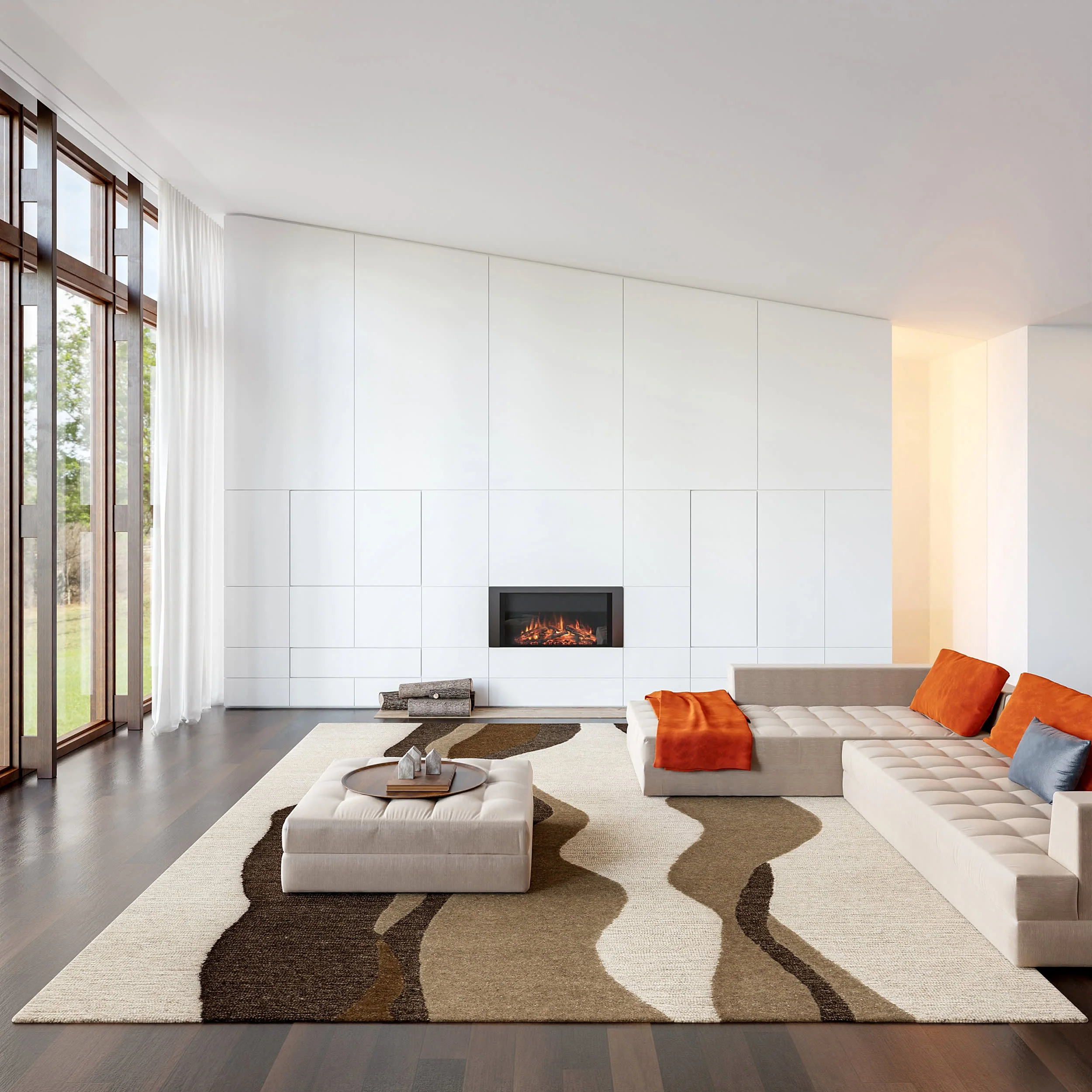 Dolpo Wool Rug | Beige - Image 2