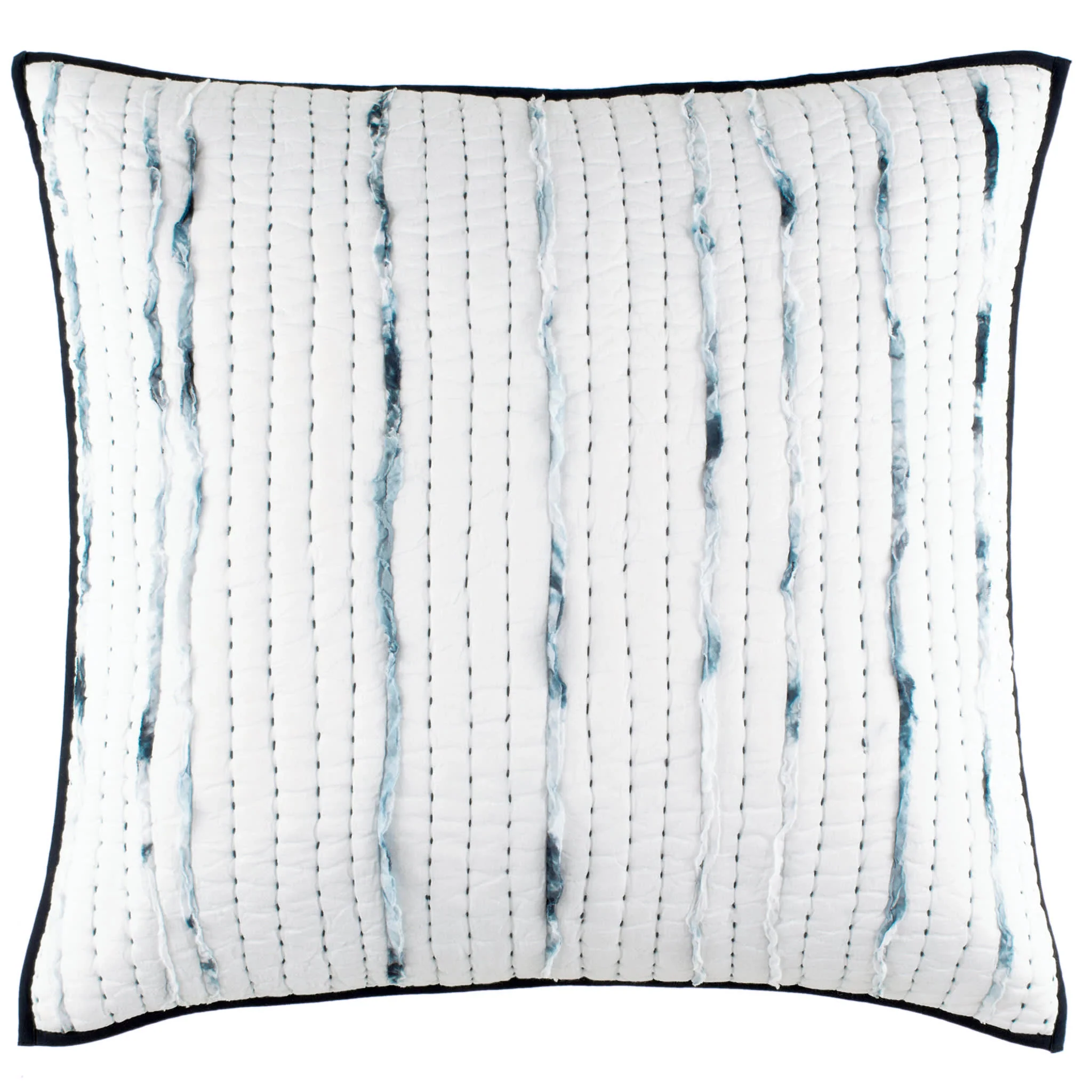 Draftsman Quilted Sham | Blue - Image 4