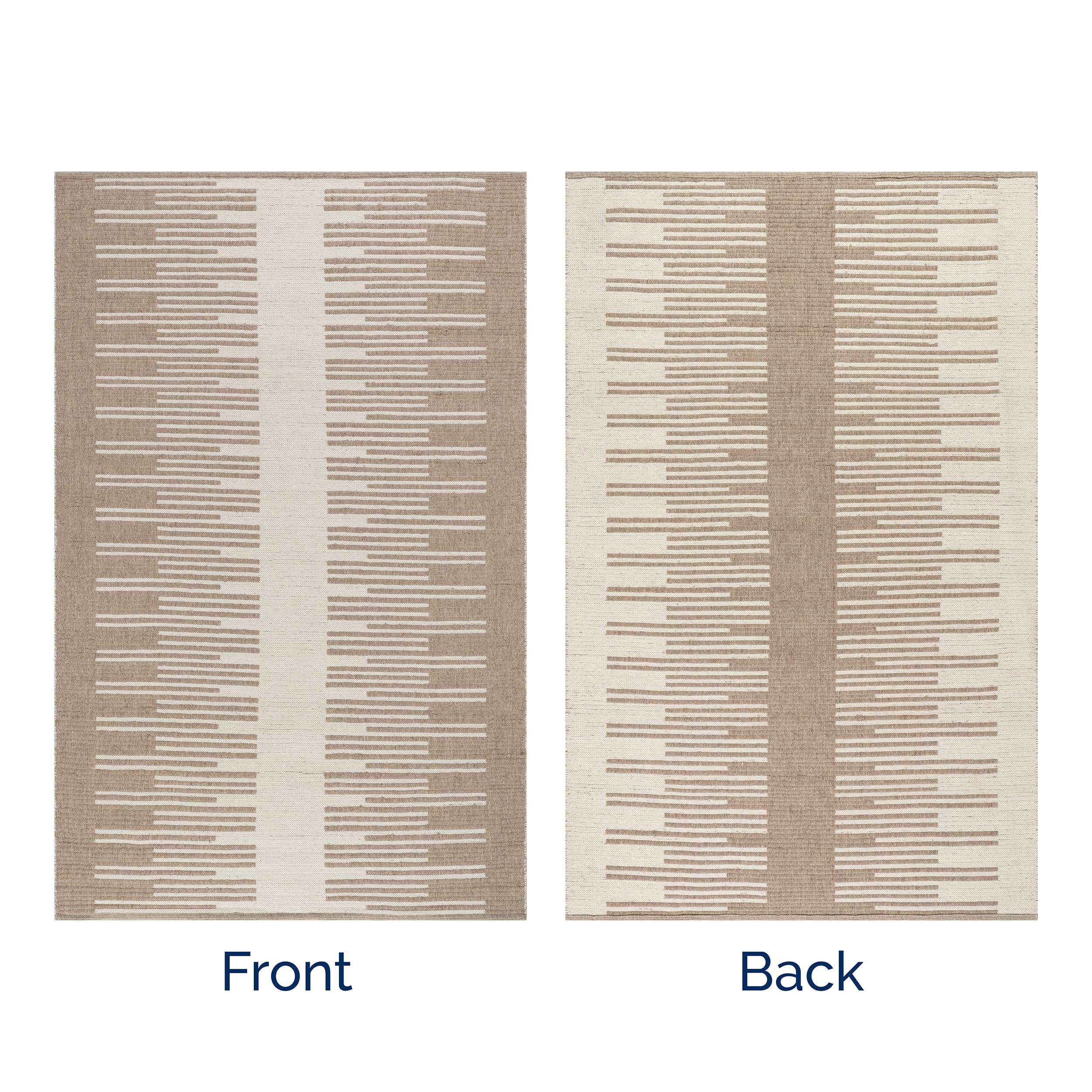 Drift Reversible Wool Rug | Natural - Image 10