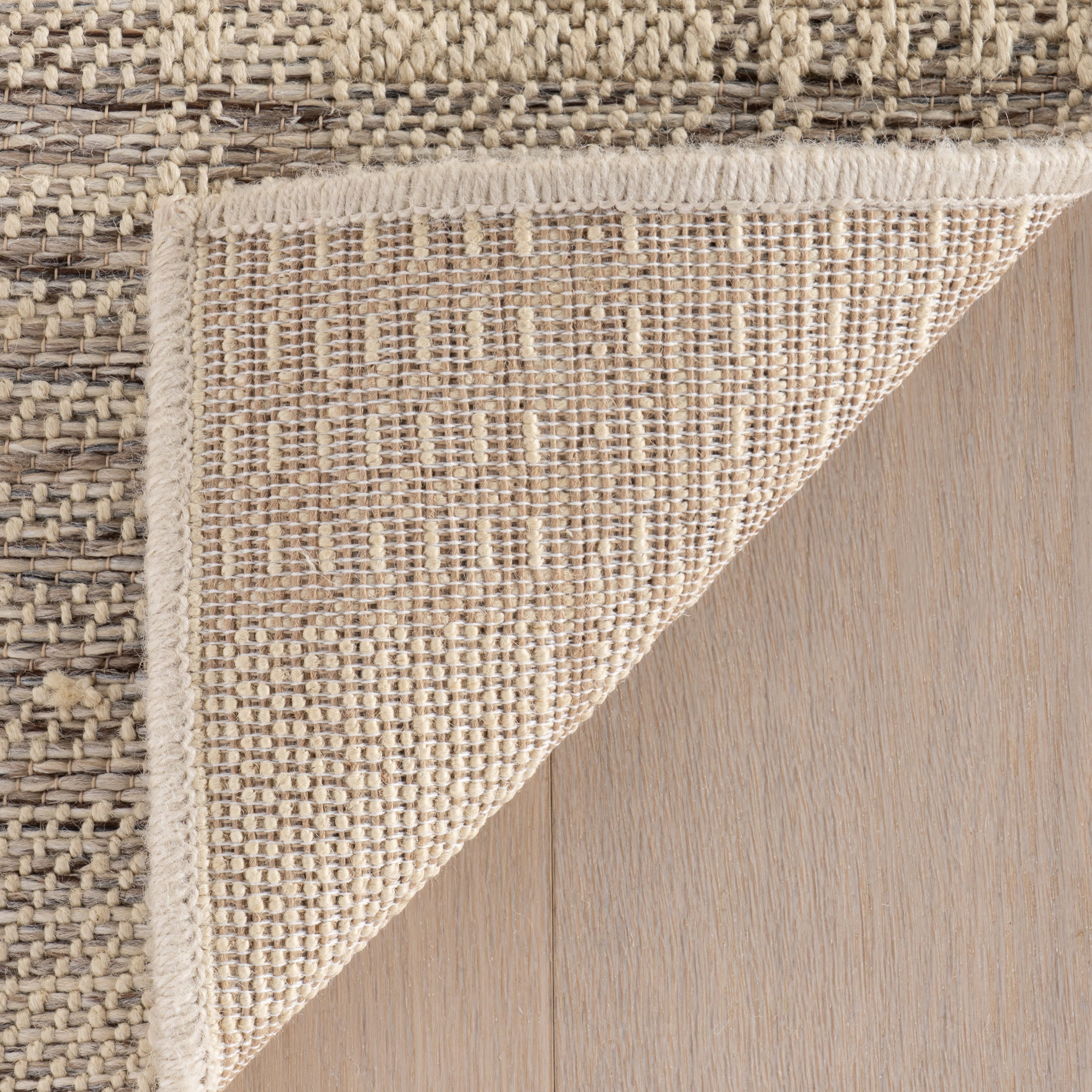 Duna Modern Plaid Rug | Tan - Image 6