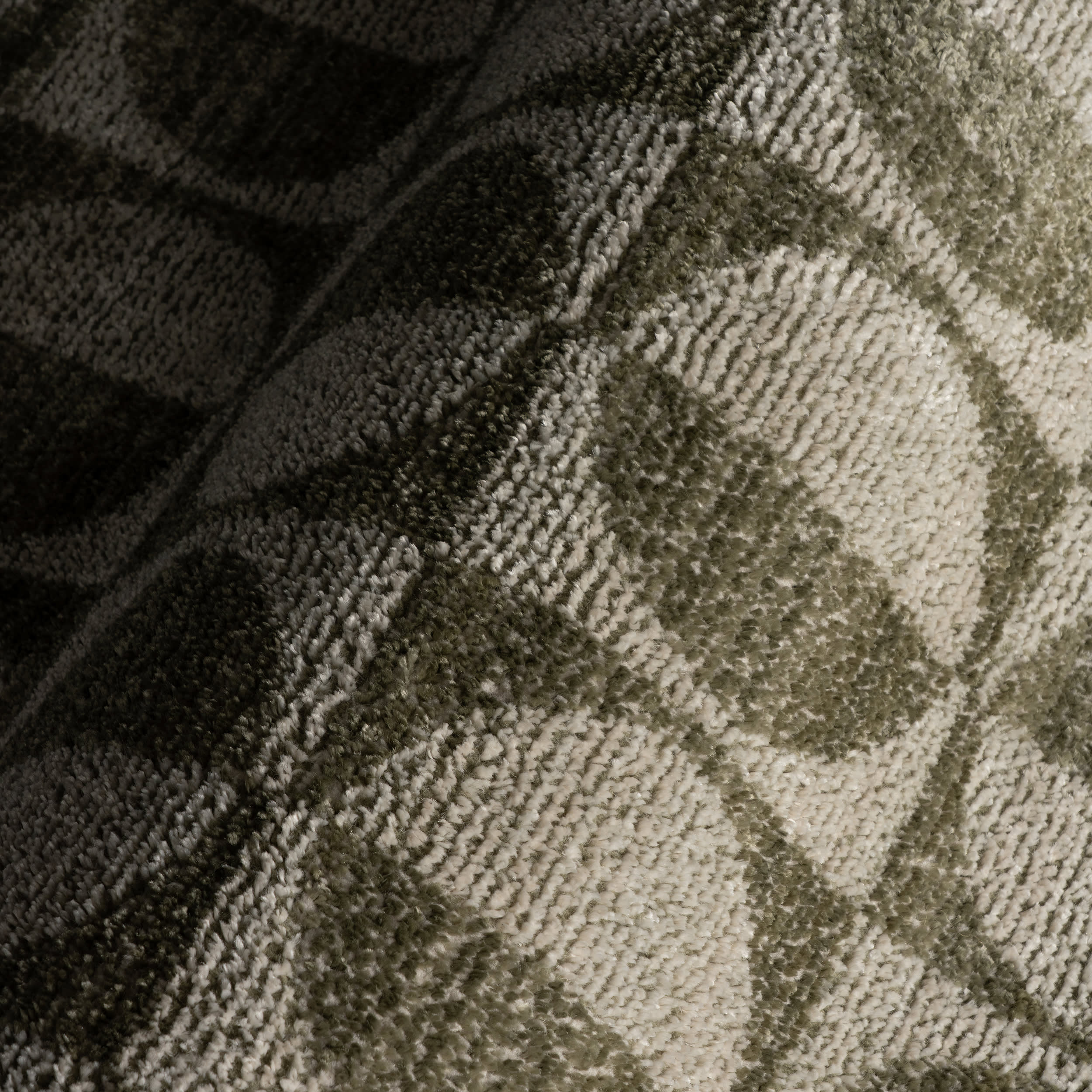 Duneclipse Mid Century Geometric Rug | Green - Image 3