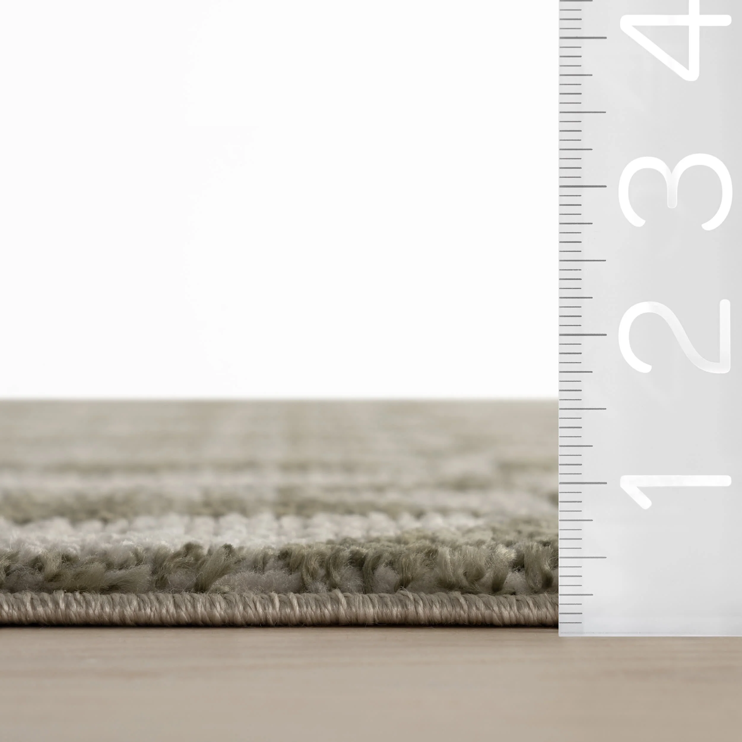 Duneclipse Mid Century Geometric Rug | Green - Image 6