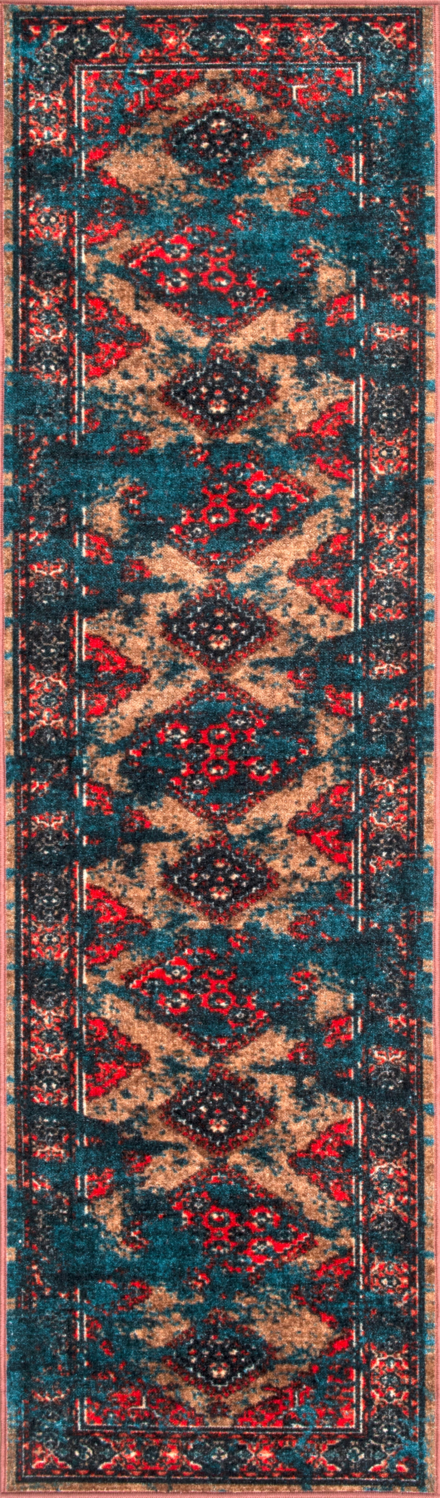 Dyed Diamonds Rug | Multicolor