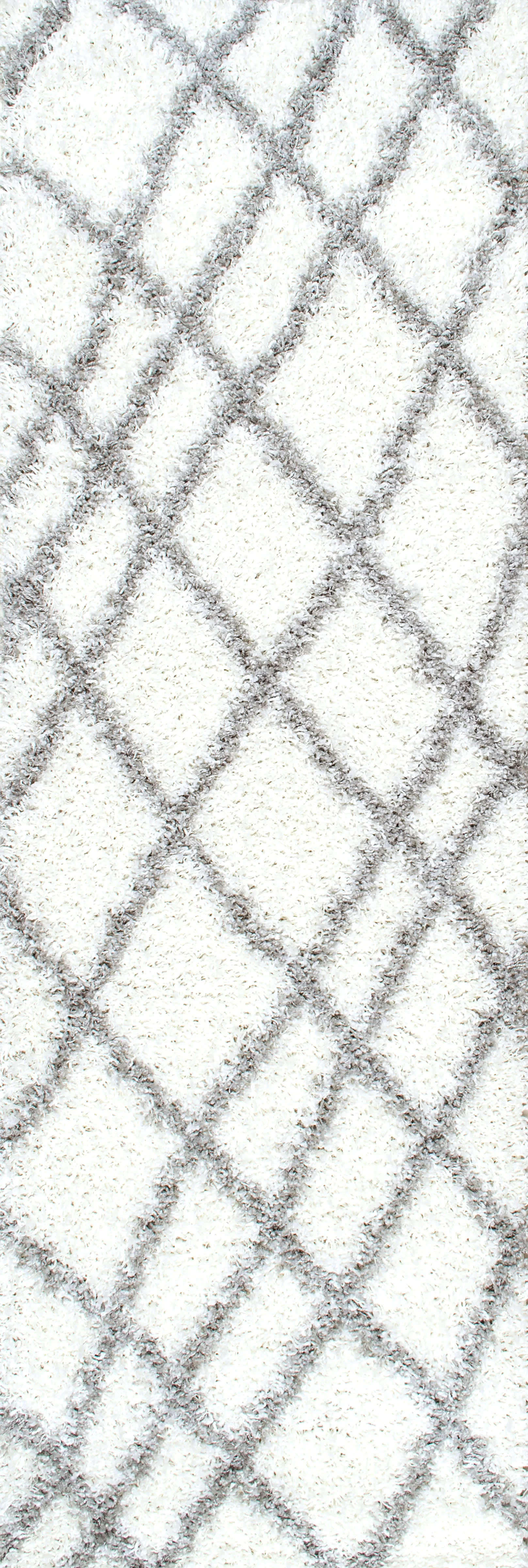 Easy Shag Rug | White