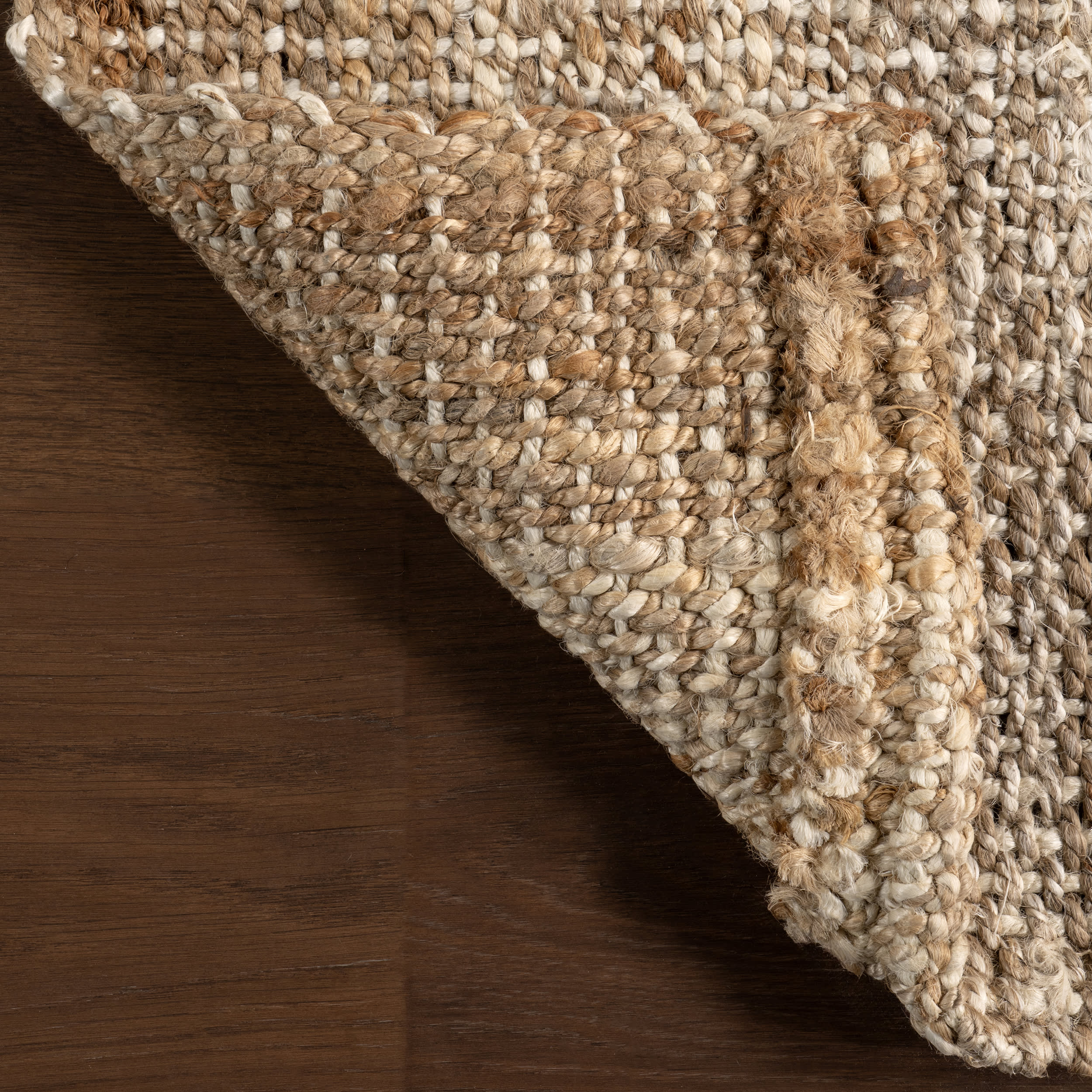 Edie Handwoven Striped Jute Rug | Ivory - Image 6