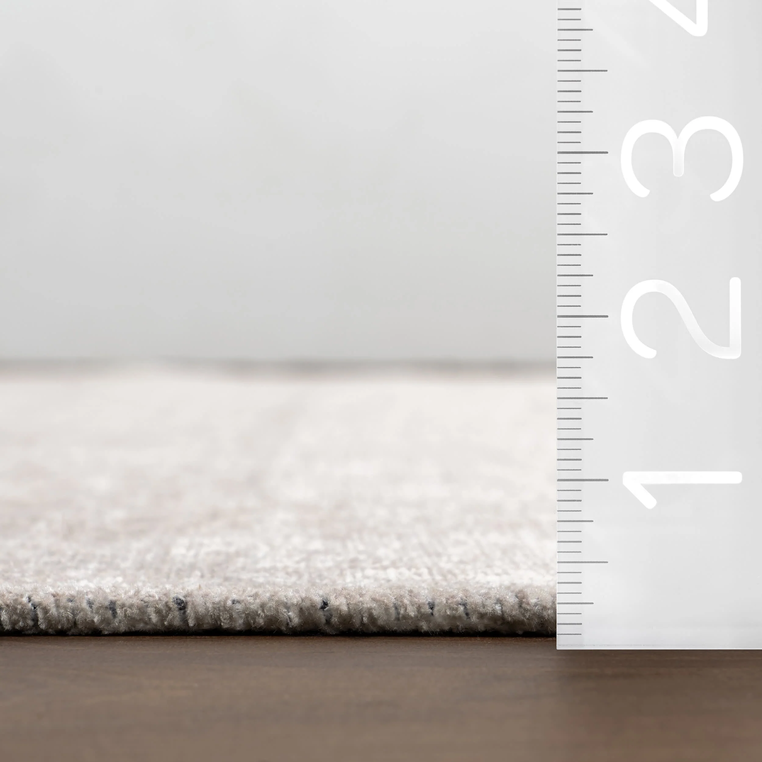 Edna Fringed Vintage Medallion Washable Rug | Light Grey - Image 6