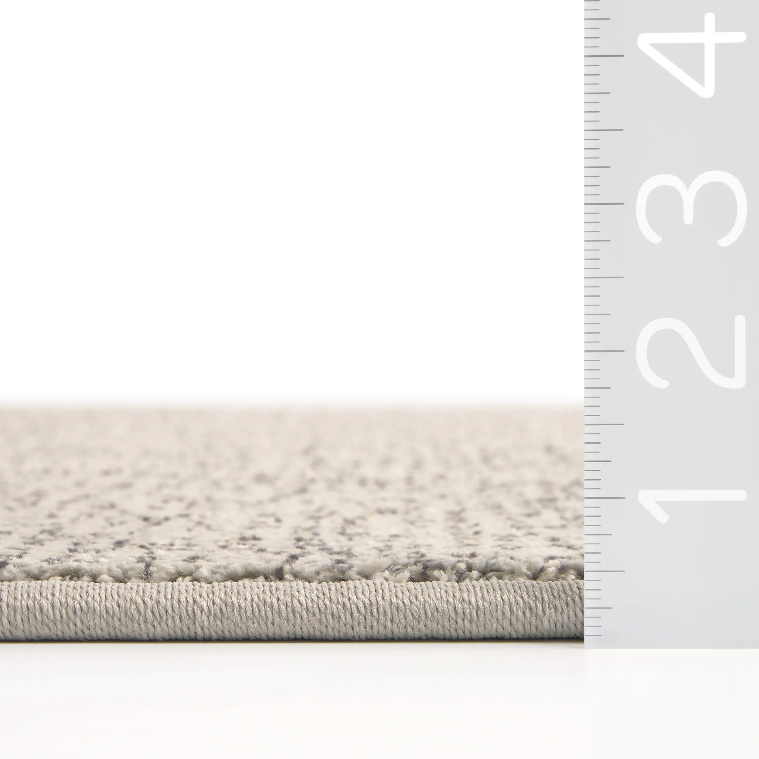 Eider Micro-Crosshatch Custom Rug | Grey - Image 3