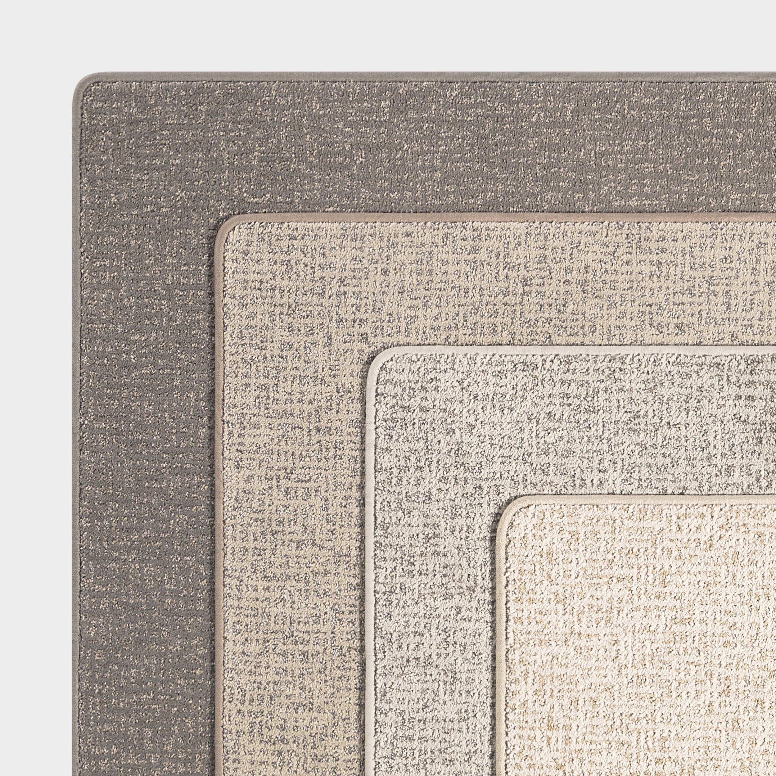 Eider Micro-Crosshatch Custom Rug | Grey - Image 5