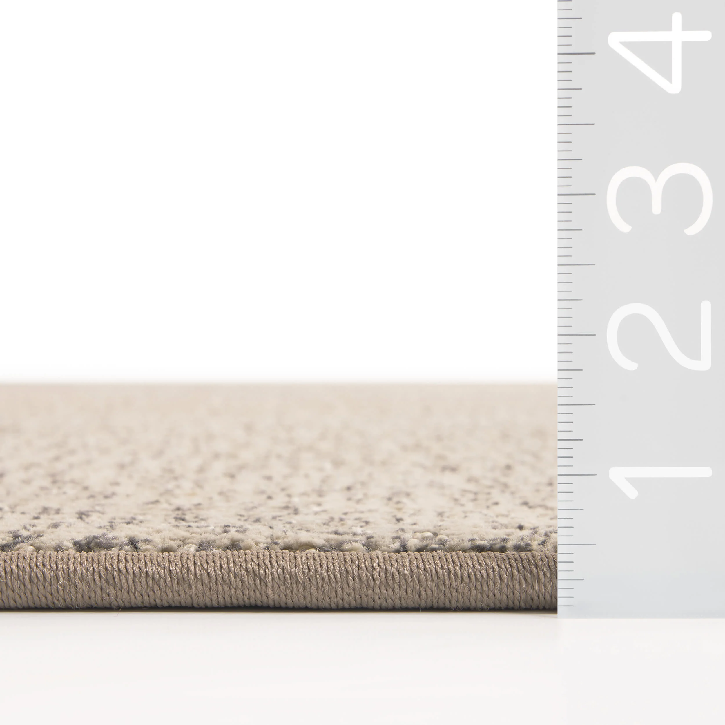 Eider Micro-Crosshatch Custom Rug | Taupe - Image 3