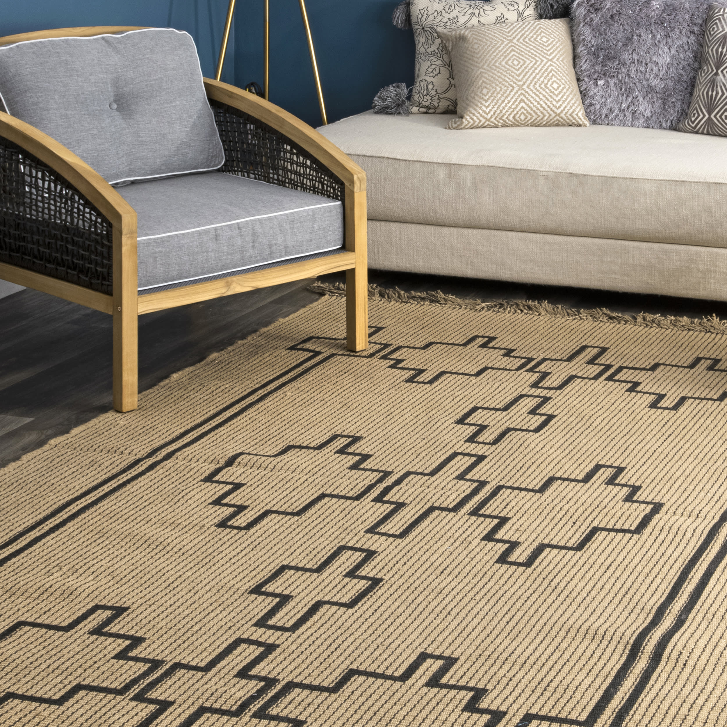 Elba Tuareg Rug | Natural - Image 4