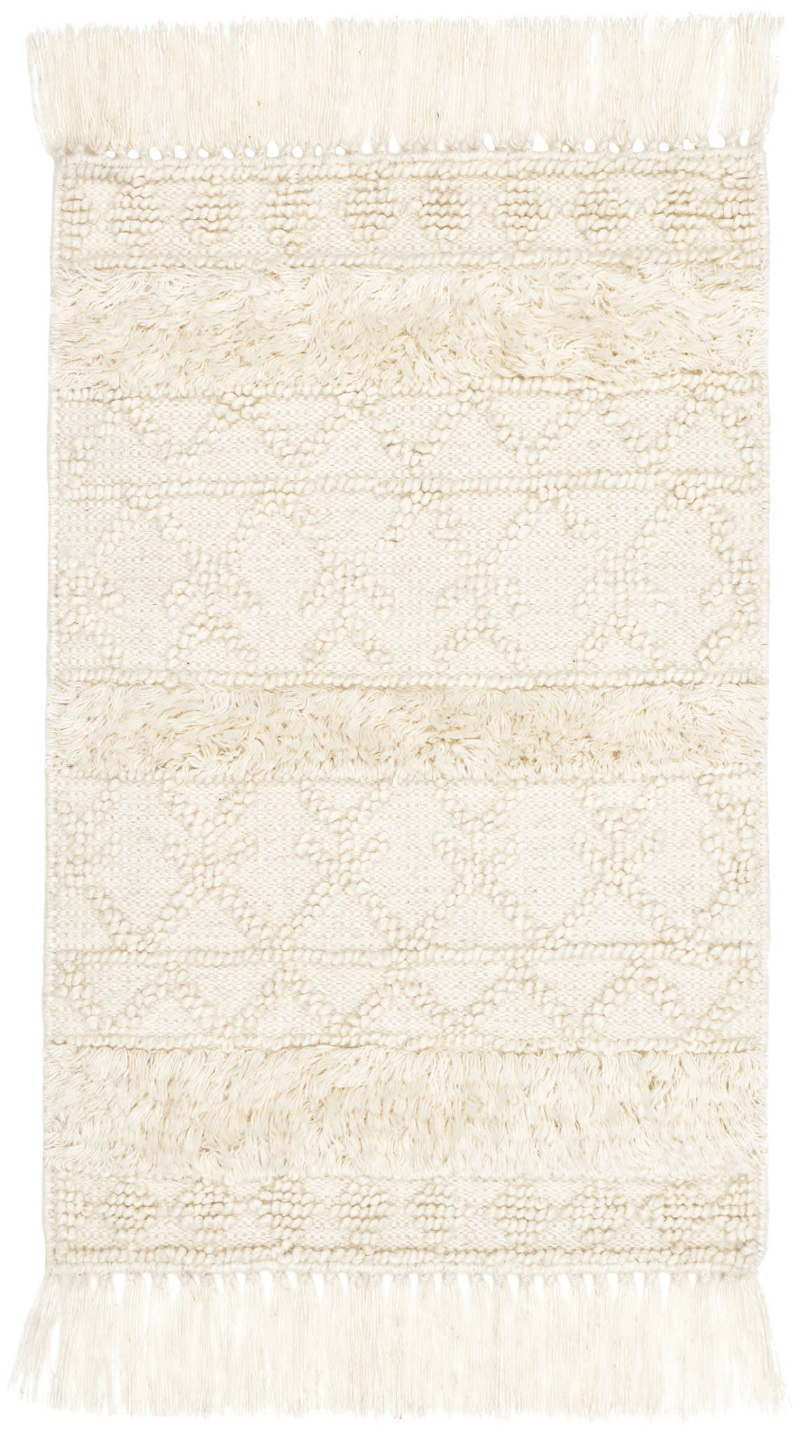 Eleanor Handwoven Wool Rug | Ivory