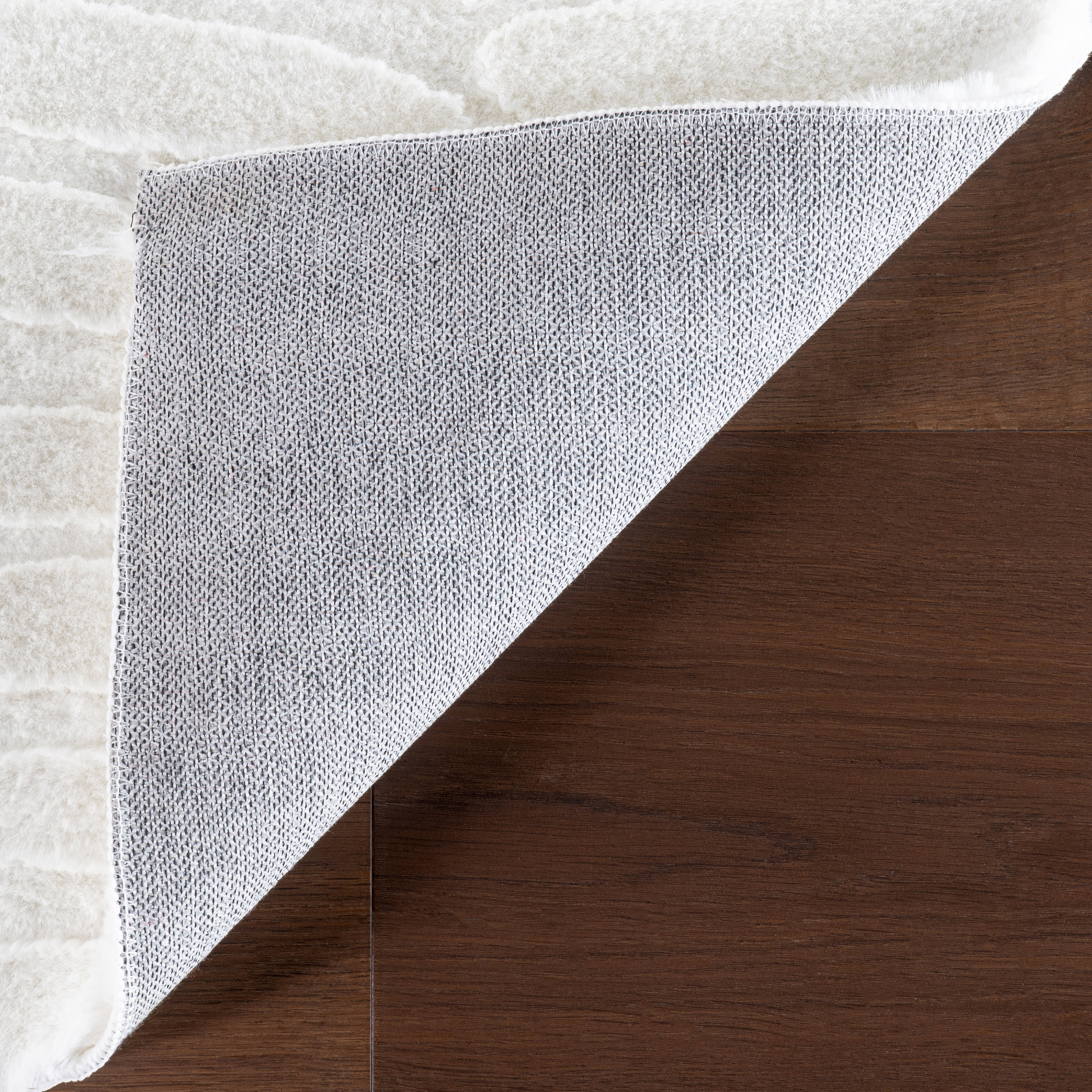 Elisk Solid Cloud Washable Rug | Off White - Image 8