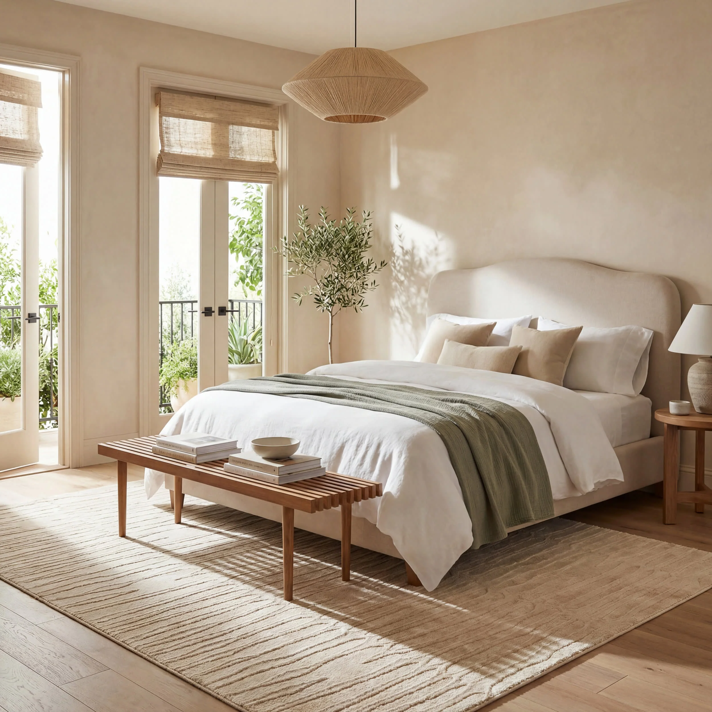 Elisk Solid Cloud Washable Rug | Sand - Image 10