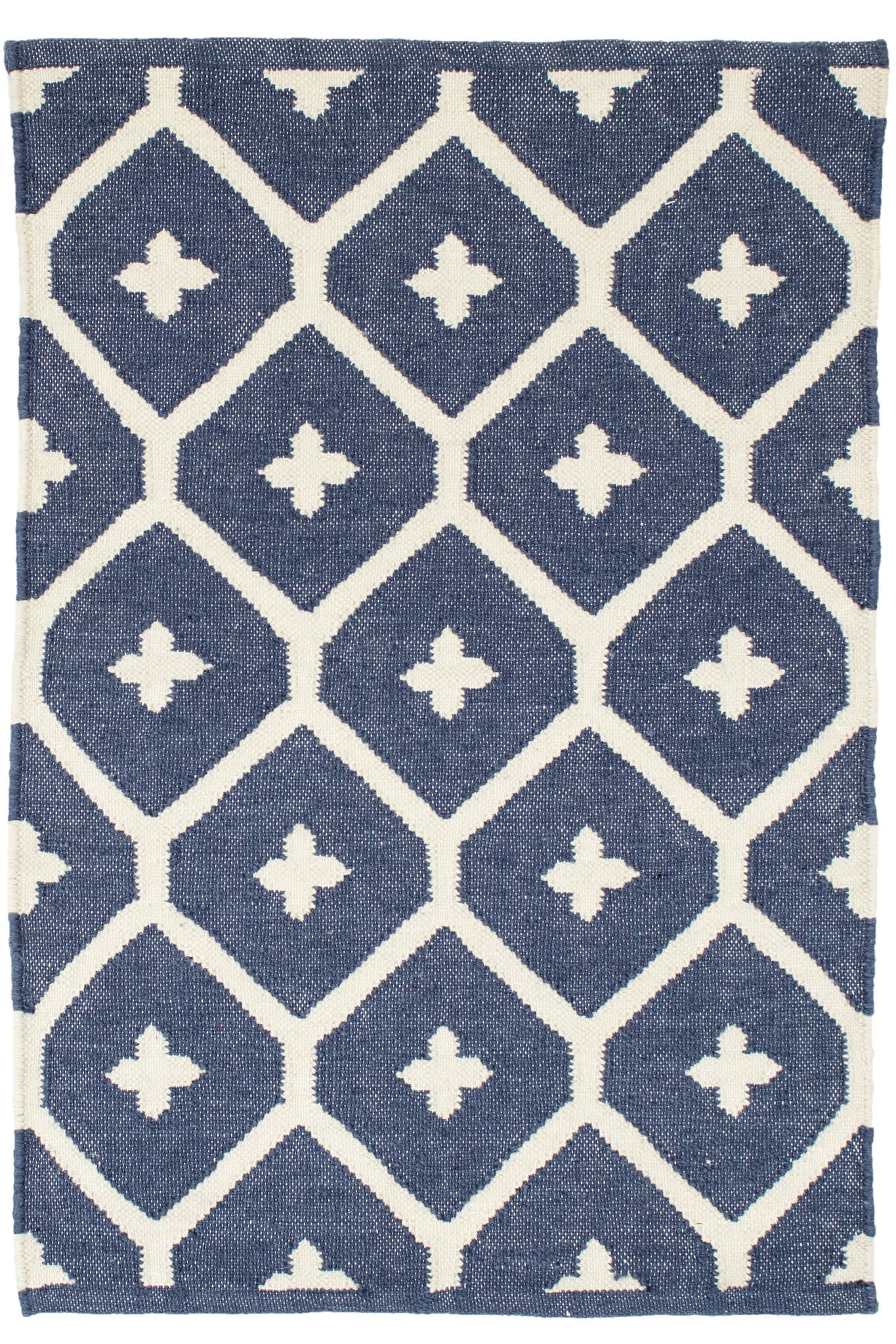 Elizabeth Handwoven Indoor/Outdoor Rug by Bunny Williams | Navy
