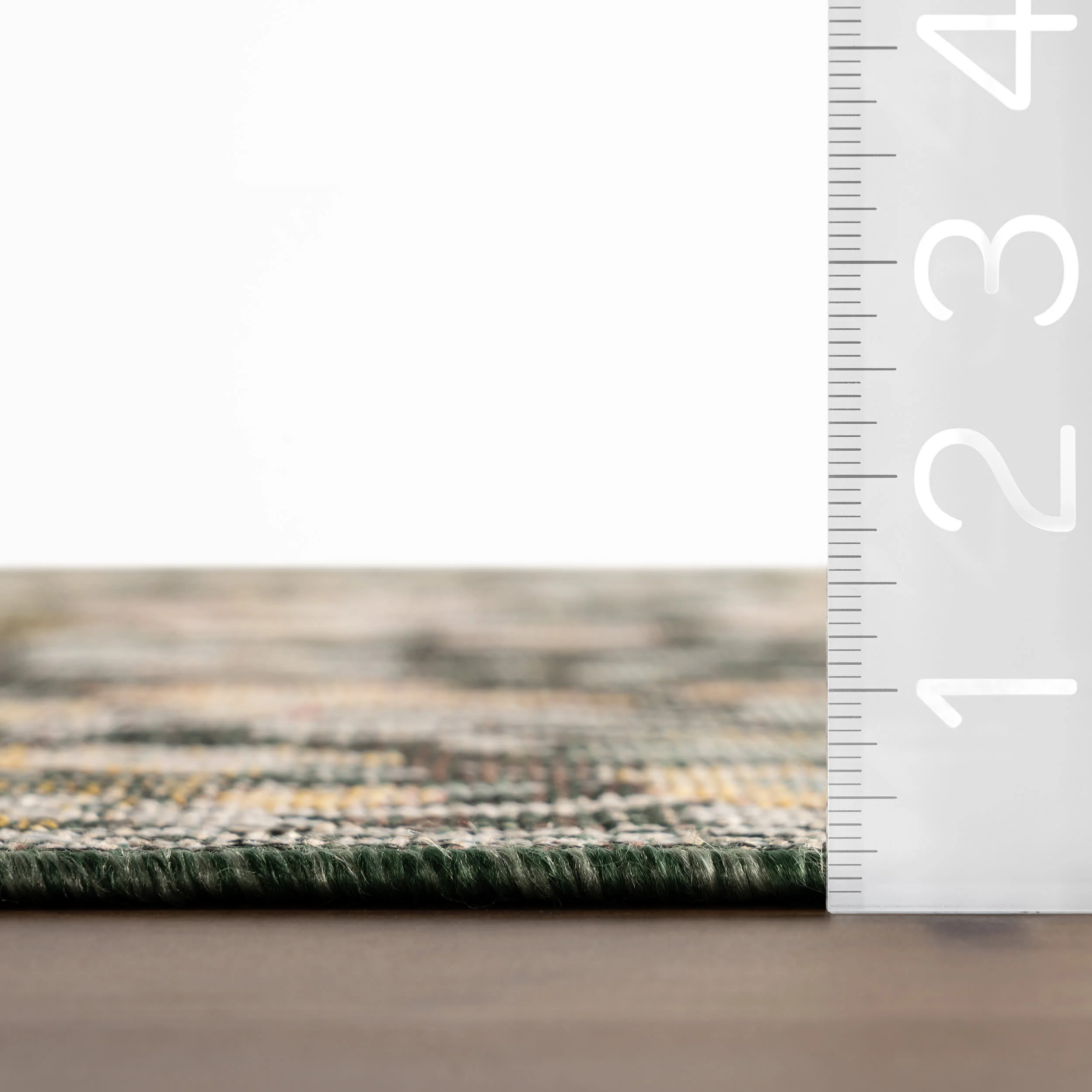 Elizaya Transitional Floral Indoor/Outdoor Rug | Green - Image 6