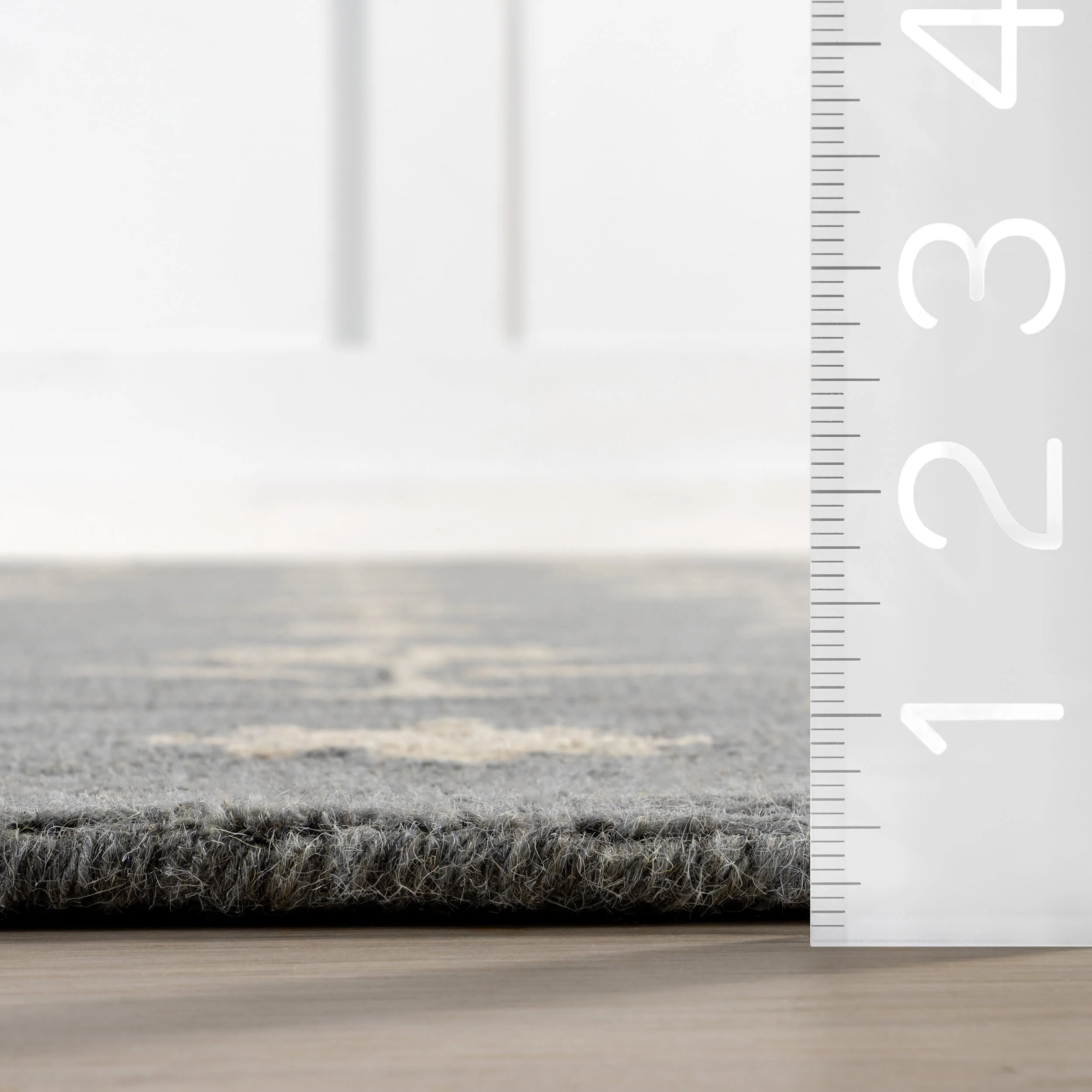 Ella Wool Rug | Blue Grey - Image 5