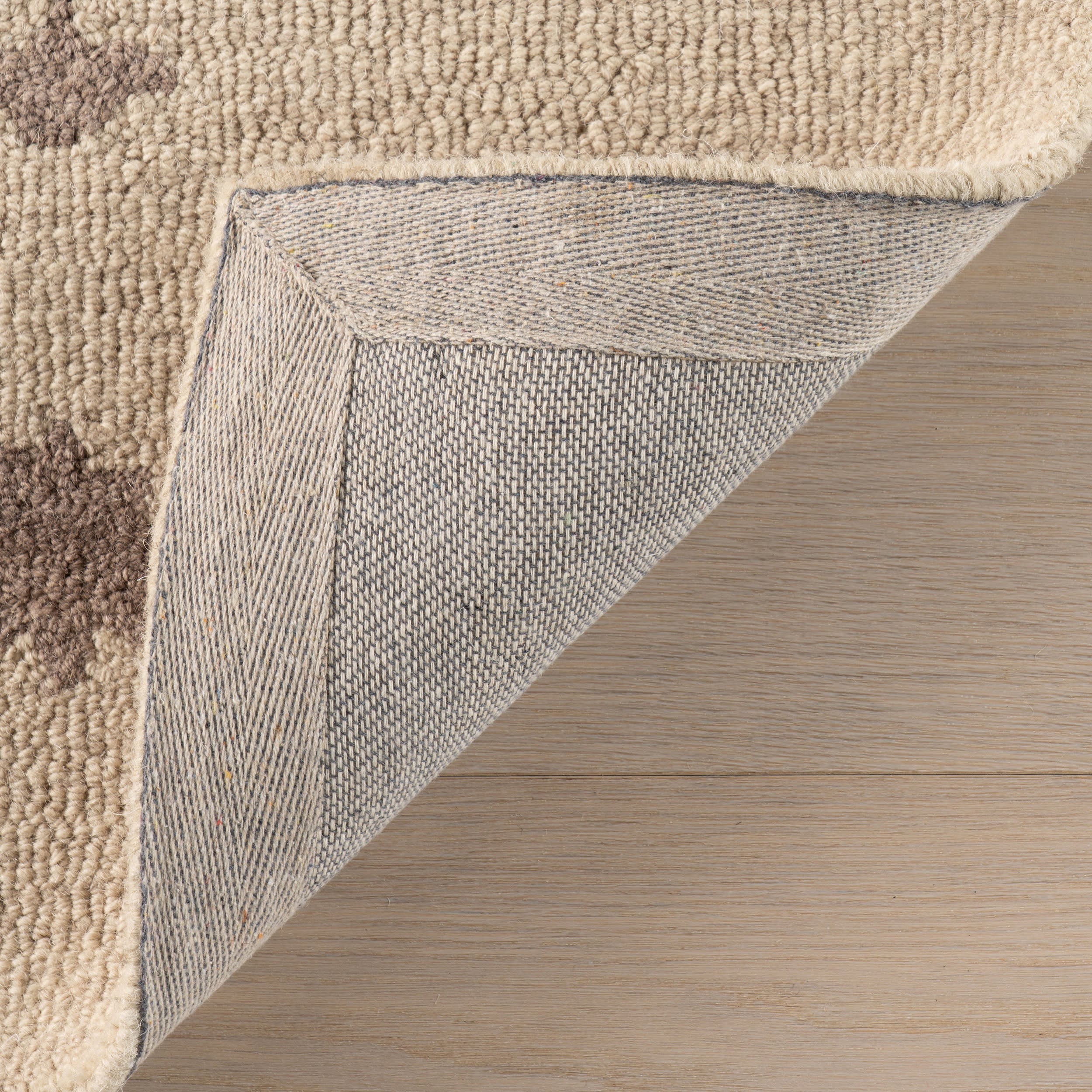 Ella Wool Rug | Sand - Image 6