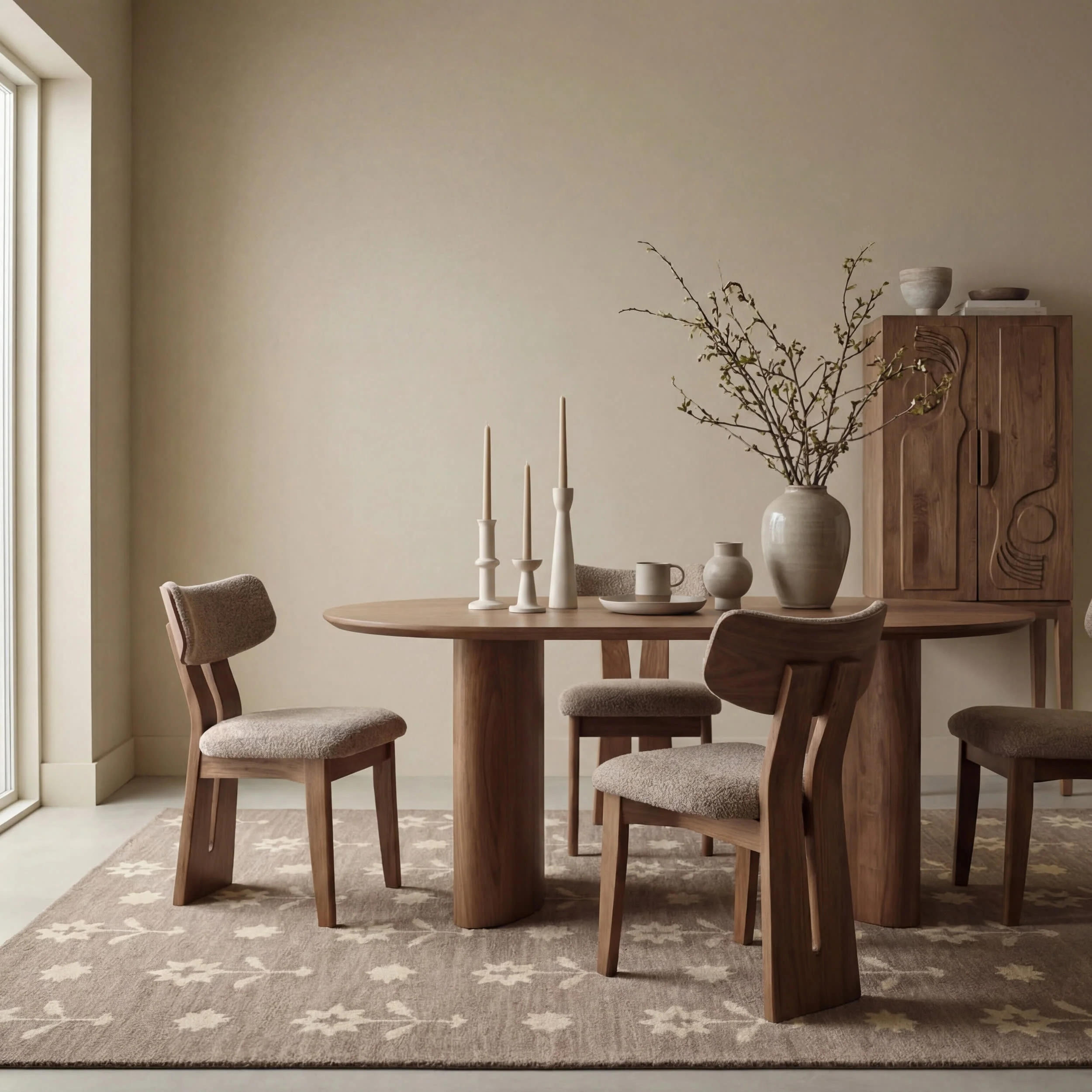 Ella Wool Rug | Taupe - Image 7