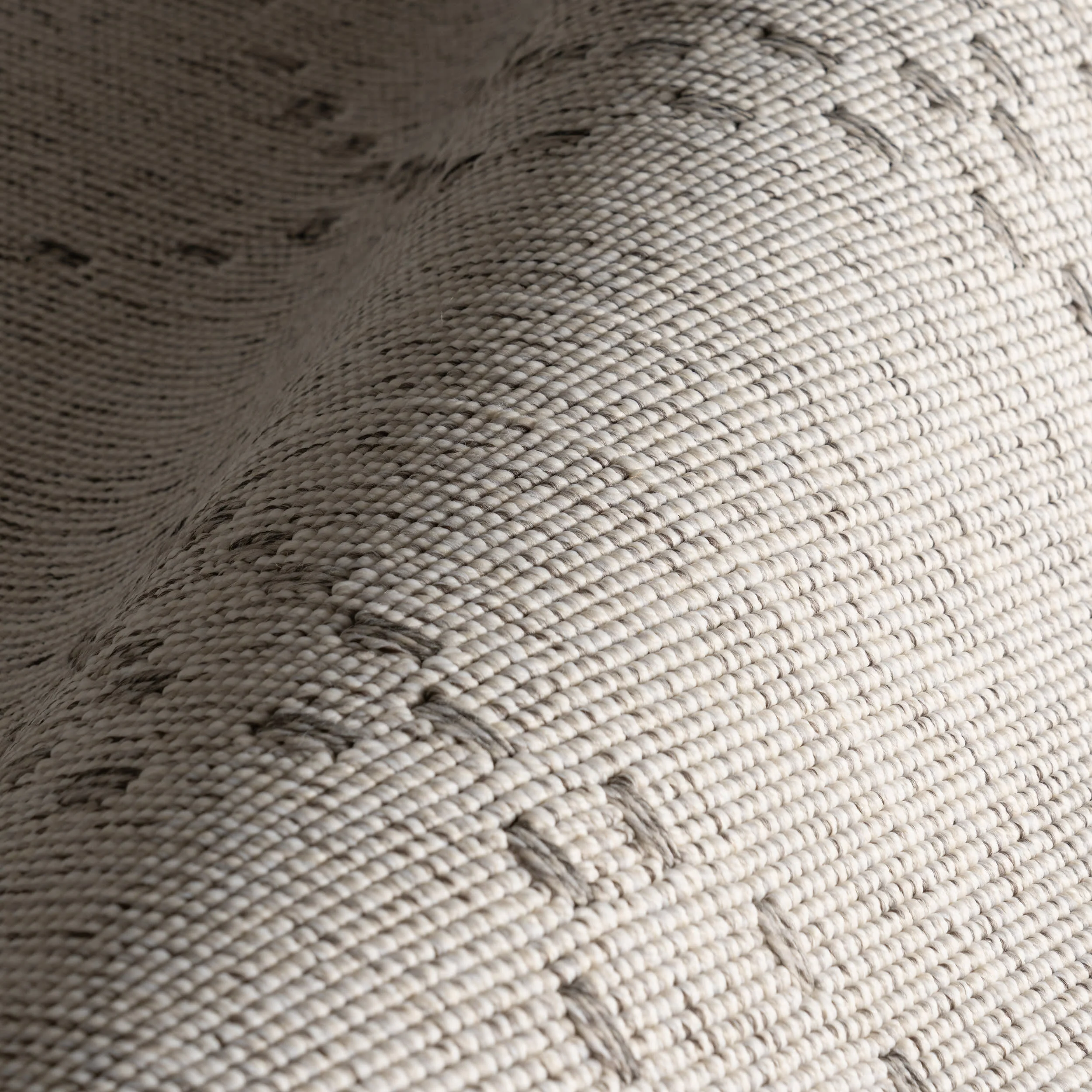 Ellianna Striped Trellis Indoor/Outdoor Rug | Light Grey - Image 3