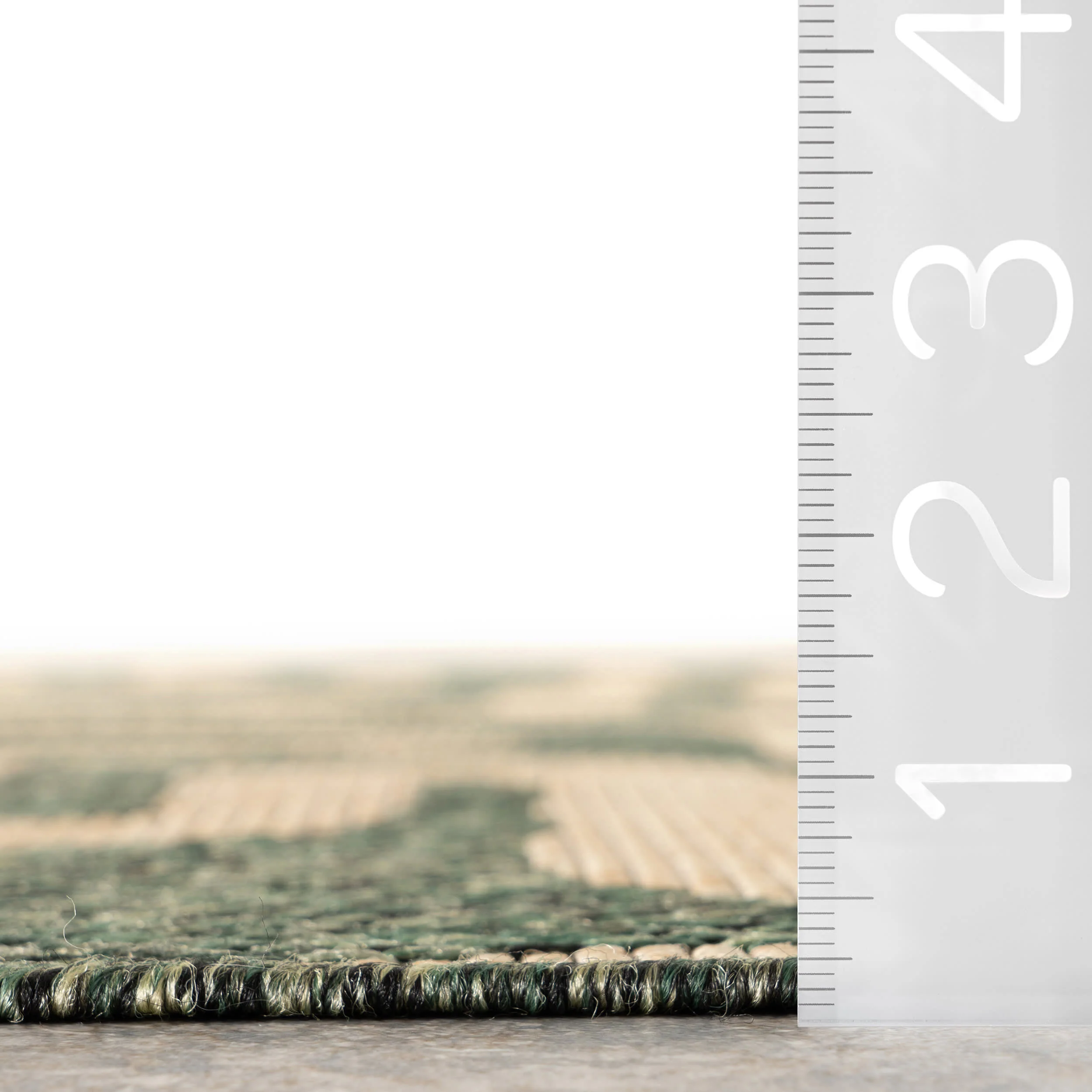 Elowyn Abstract Maze Indoor/Outdoor Rug | Green - Image 6