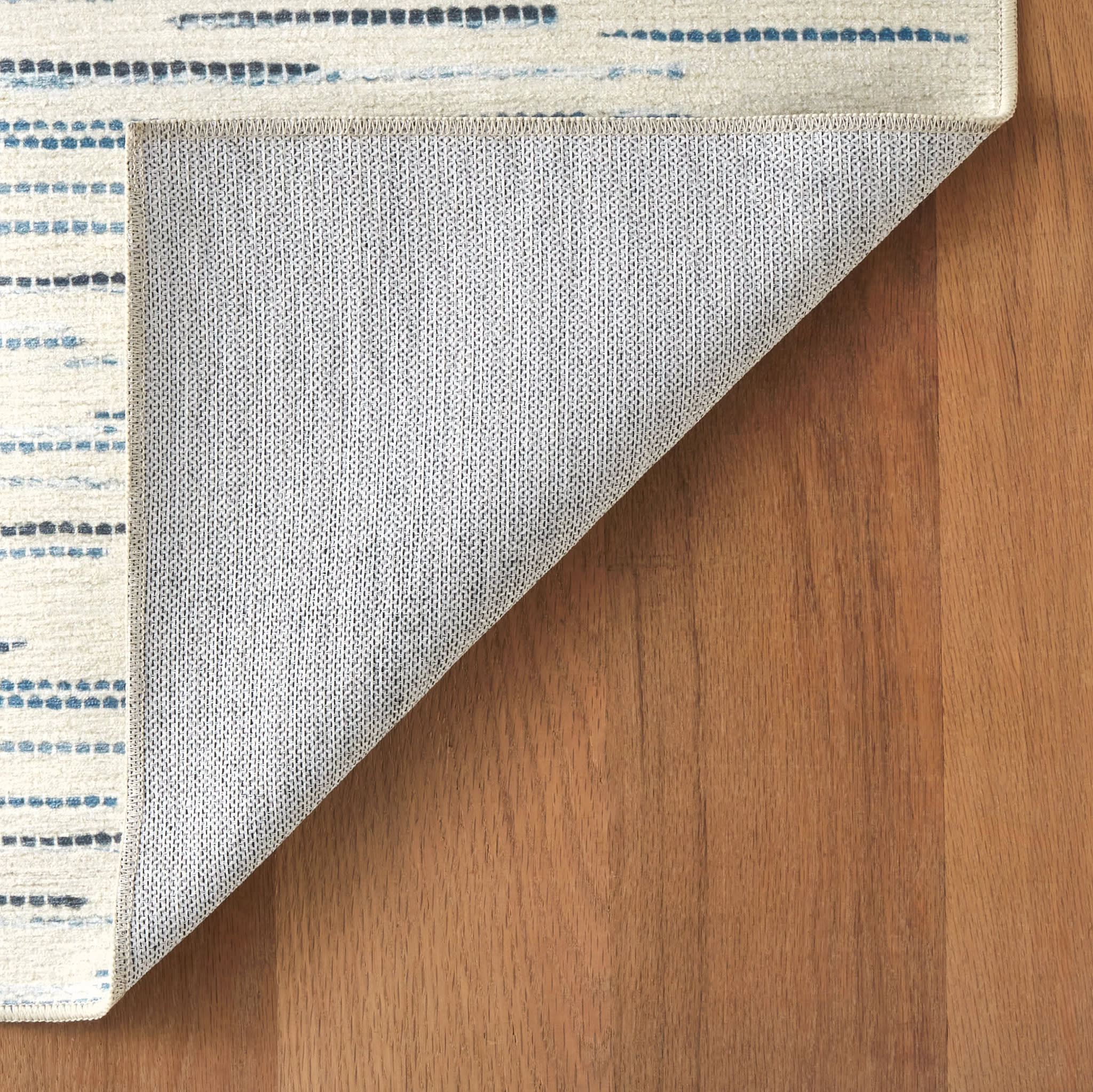 Elwood Machine Washable Rug | Blue - Image 6