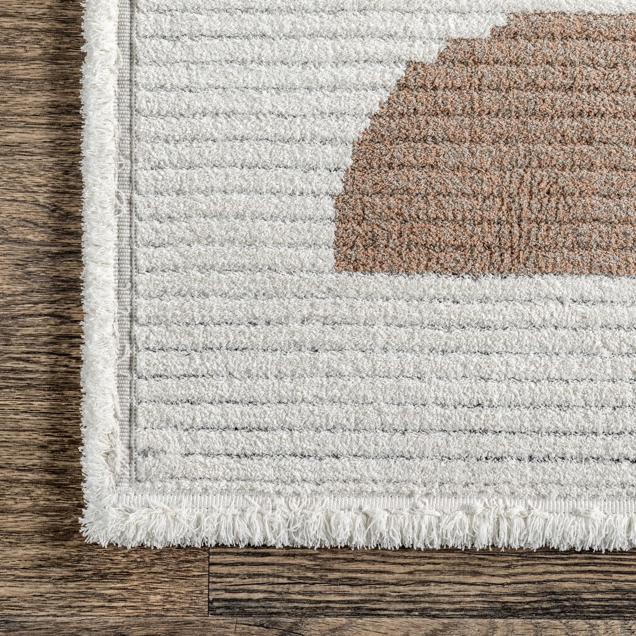 Emmie Kids Crescent Moons Rug | Beige - Image 3