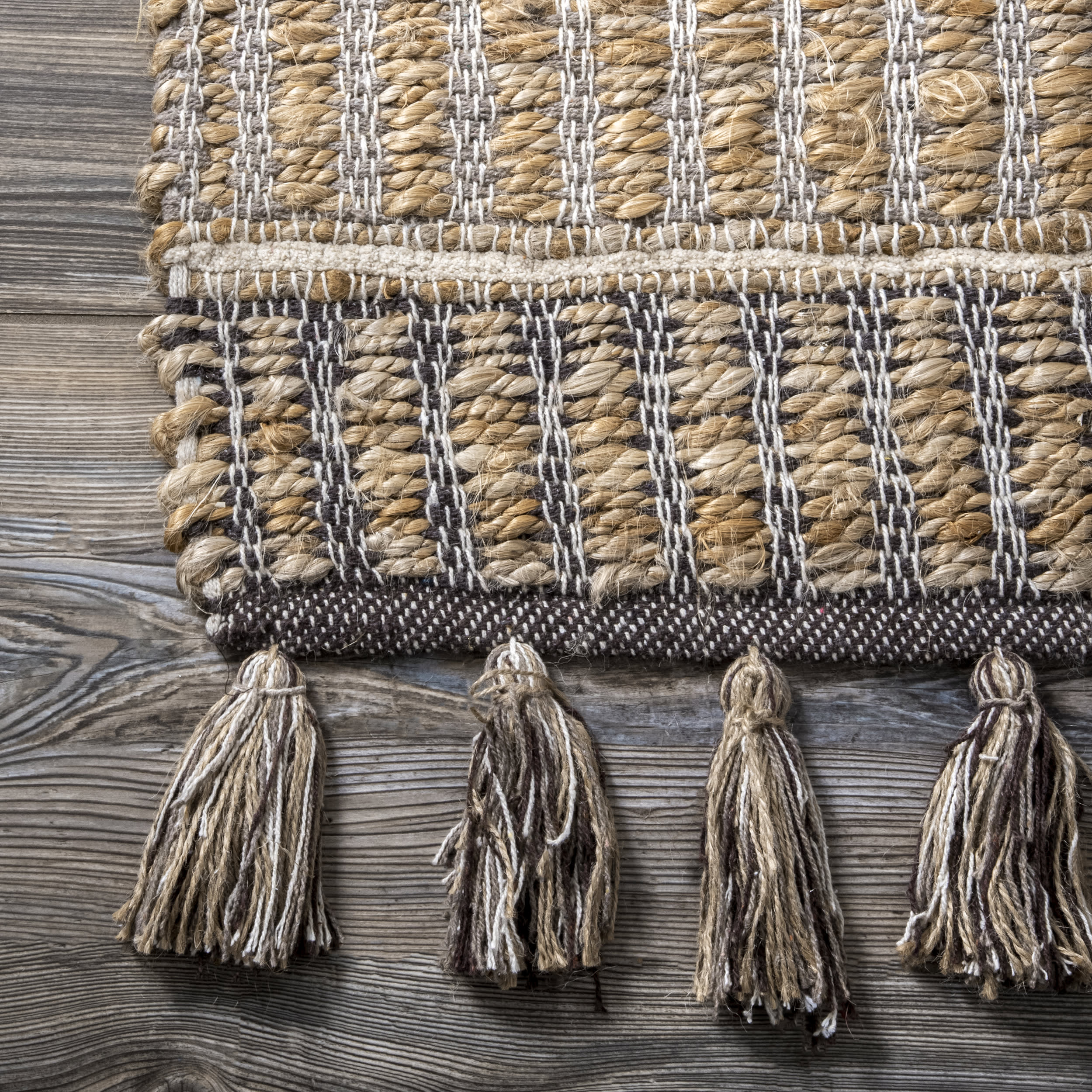Entwining Bar Striped Rug | Multicolor - Image 3