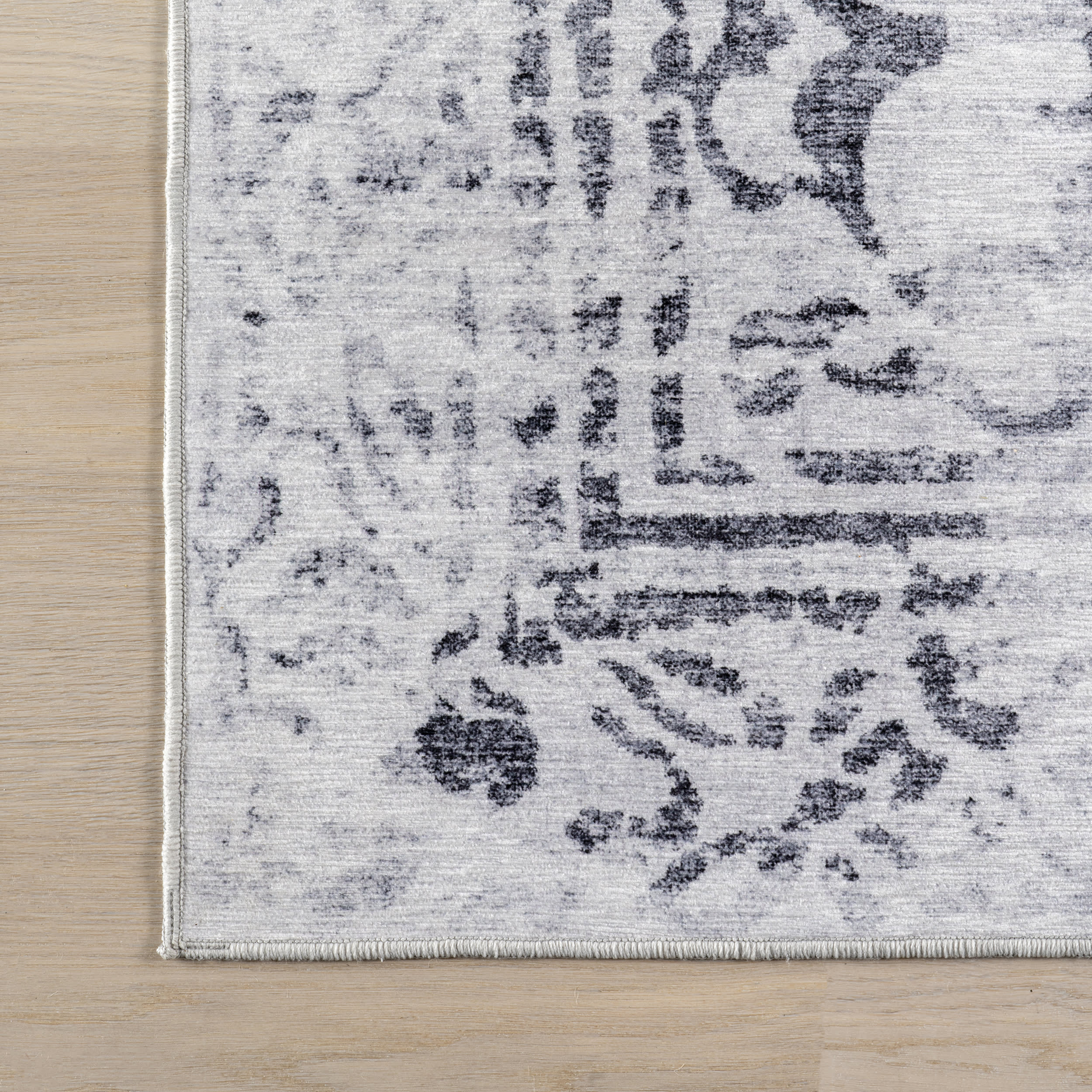 Esmeralda Spill Proof Washable Transitional Rug | Ivory - Image 4