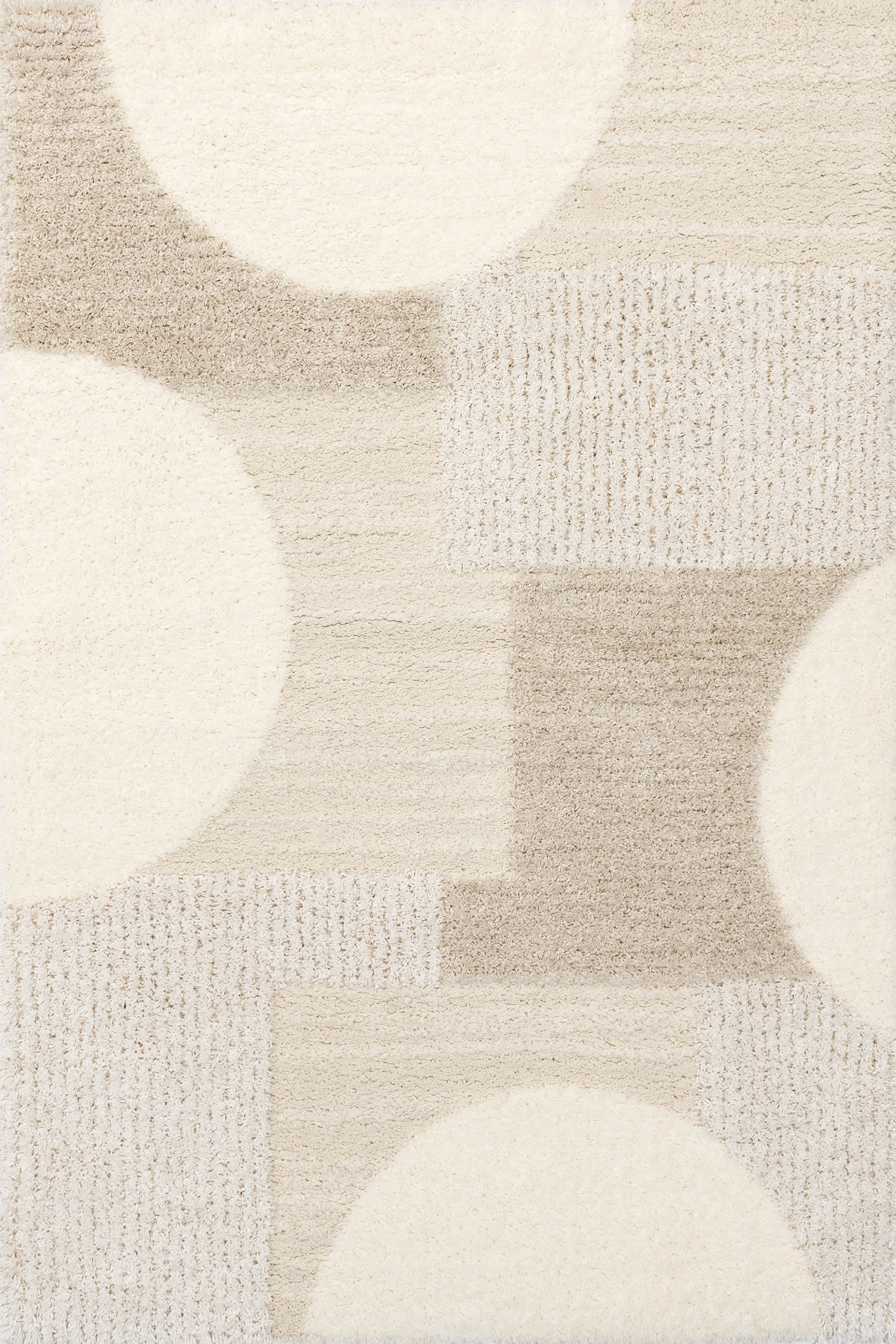 Essie Textured Arc Rug | Beige