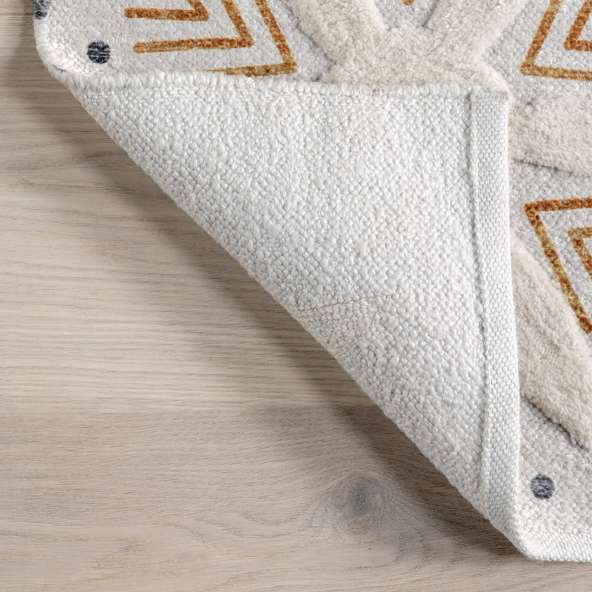 Eudora Snowflake Rug | White - Image 6