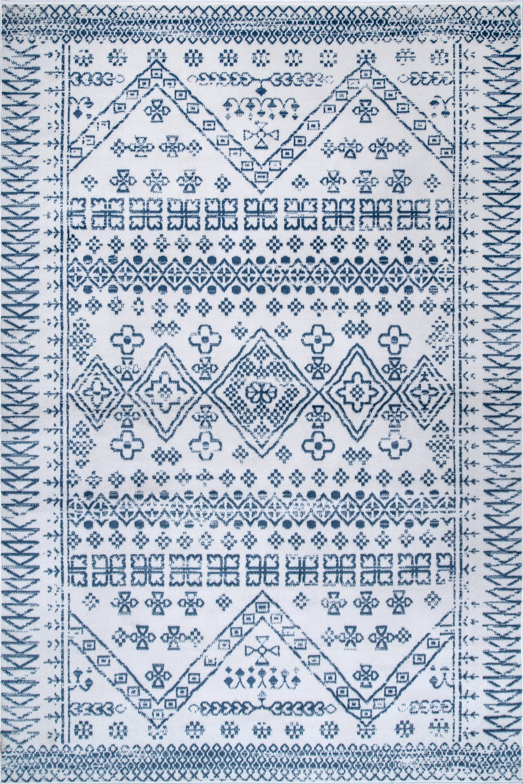 Evanescent Moroccan Rug | Blue