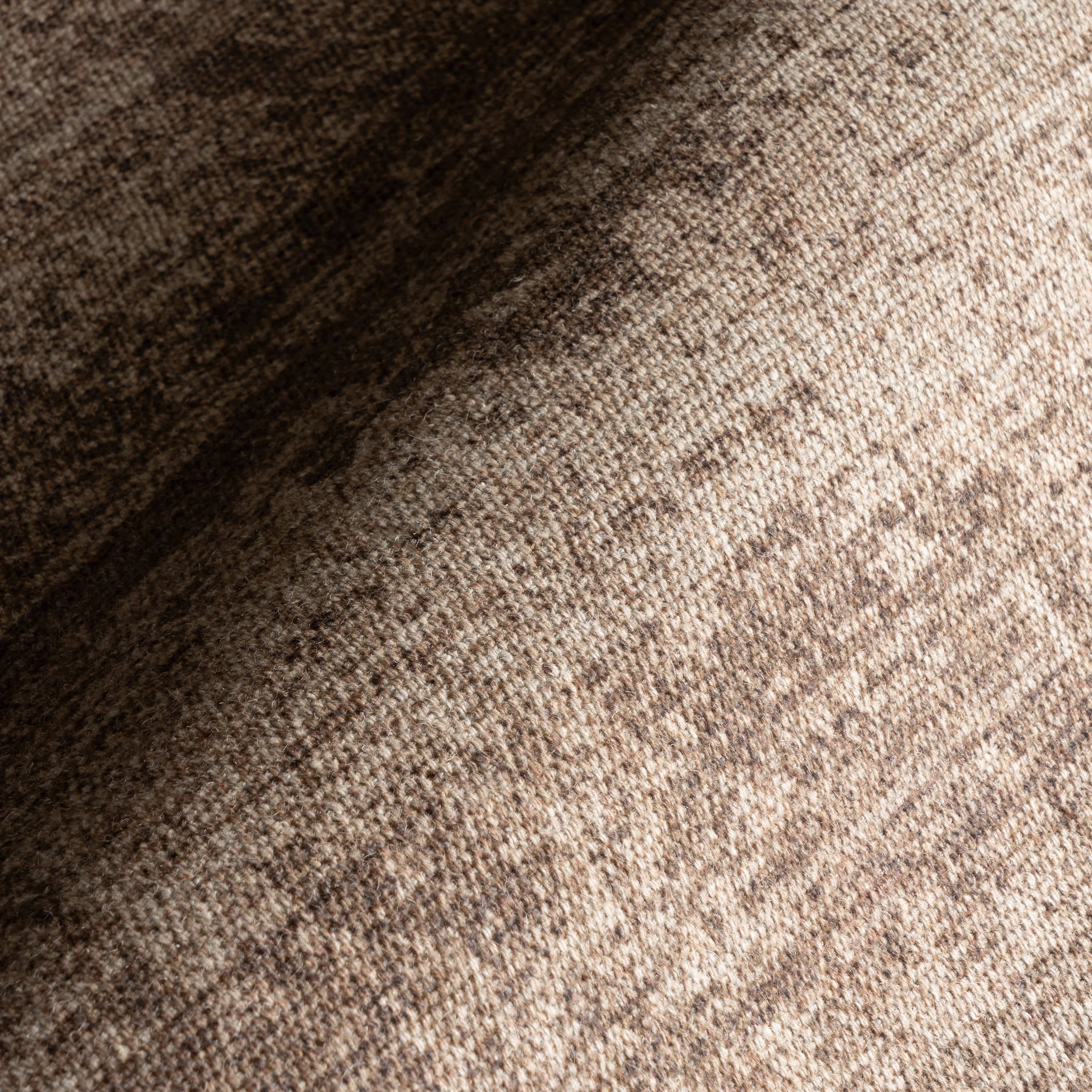 Evelina Vintage Solid Washable Rug | Brown - Image 3